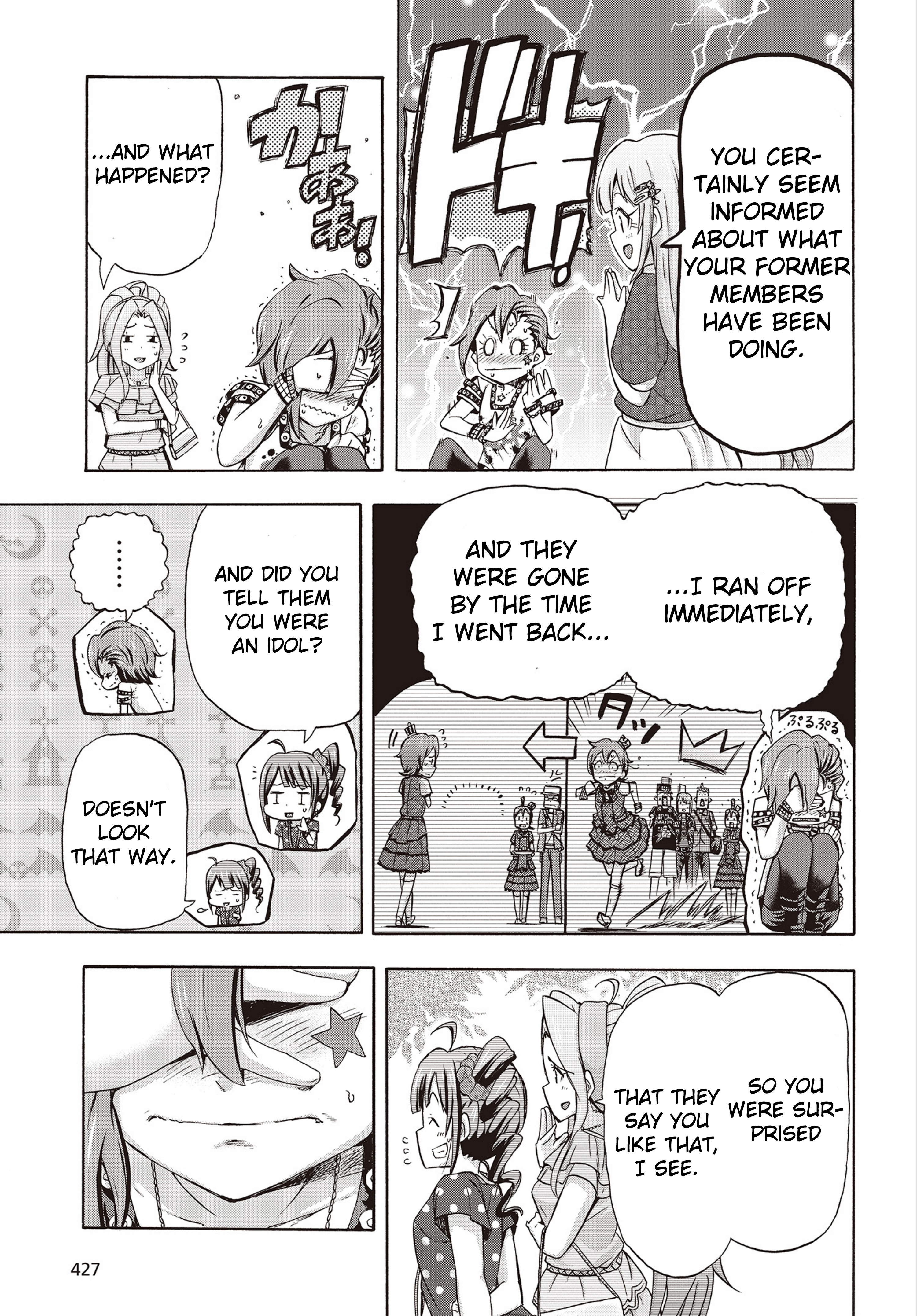 The Idolm@Ster Million Live! Blooming Clover - Vol.7 Chapter 25: Julia-San...?