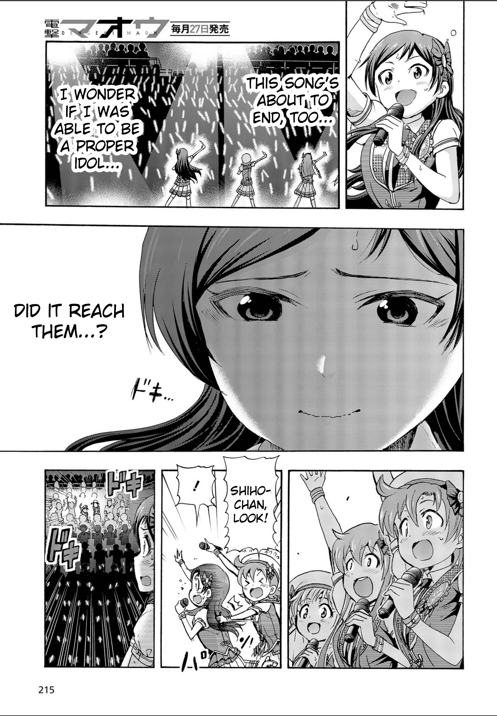 The Idolm@Ster Million Live! Blooming Clover - Vol.5 Chapter 18: Did It Reach Them...?