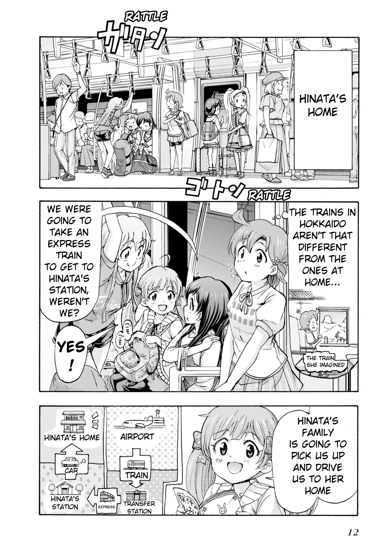 The Idolm@Ster Million Live! Blooming Clover - Vol.9 Chapter 31: I'm Home