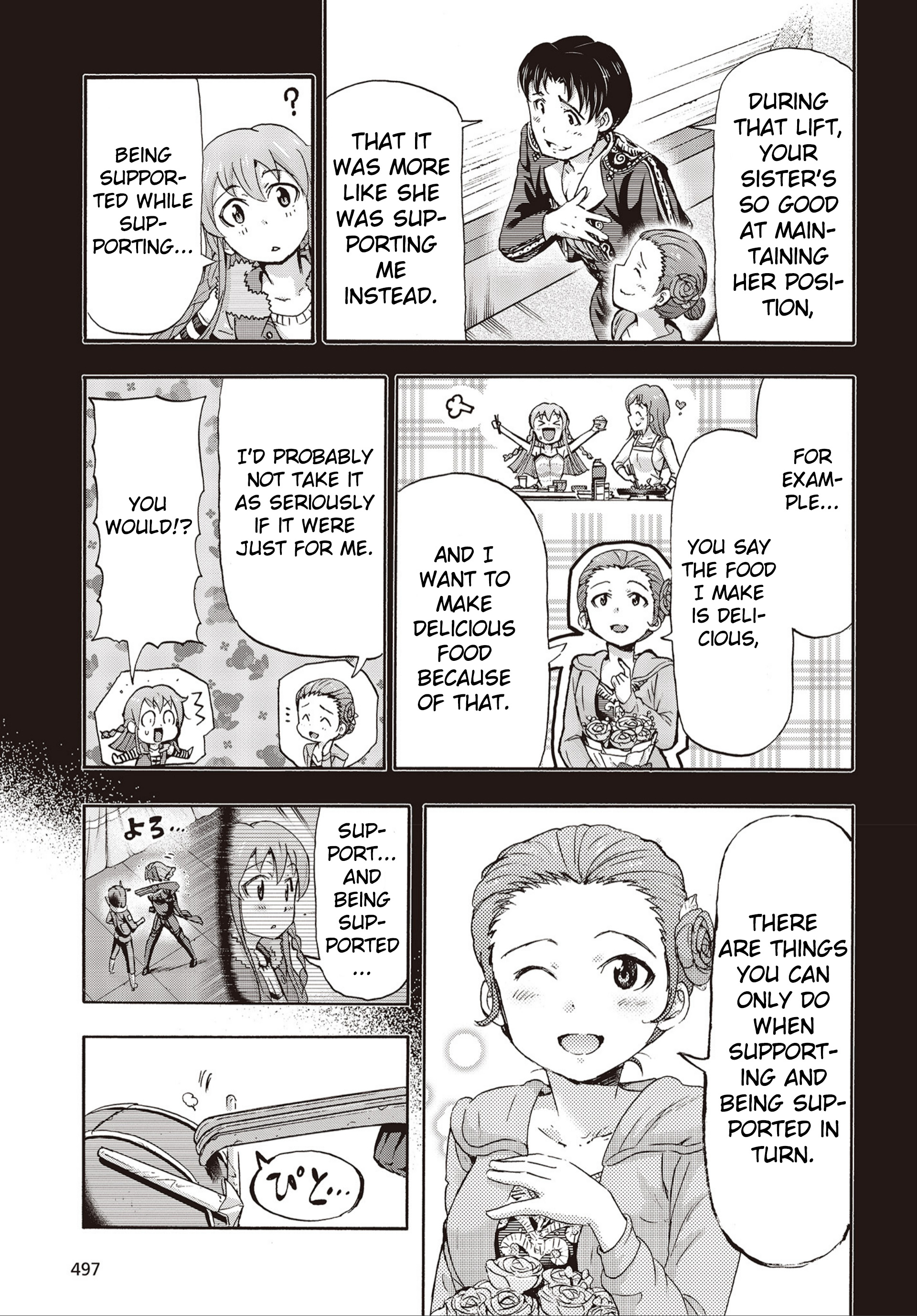 The Idolm@Ster Million Live! Blooming Clover - Vol.7 Chapter 24: You Can Do It!