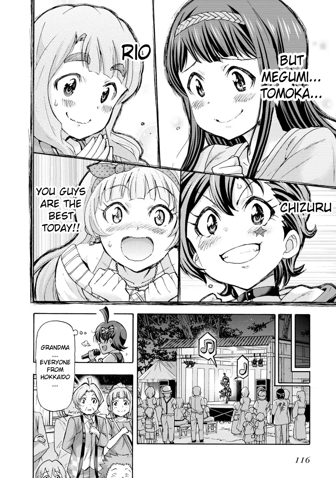 The Idolm@Ster Million Live! Blooming Clover - Vol.9 Chapter 33: I'm Glad