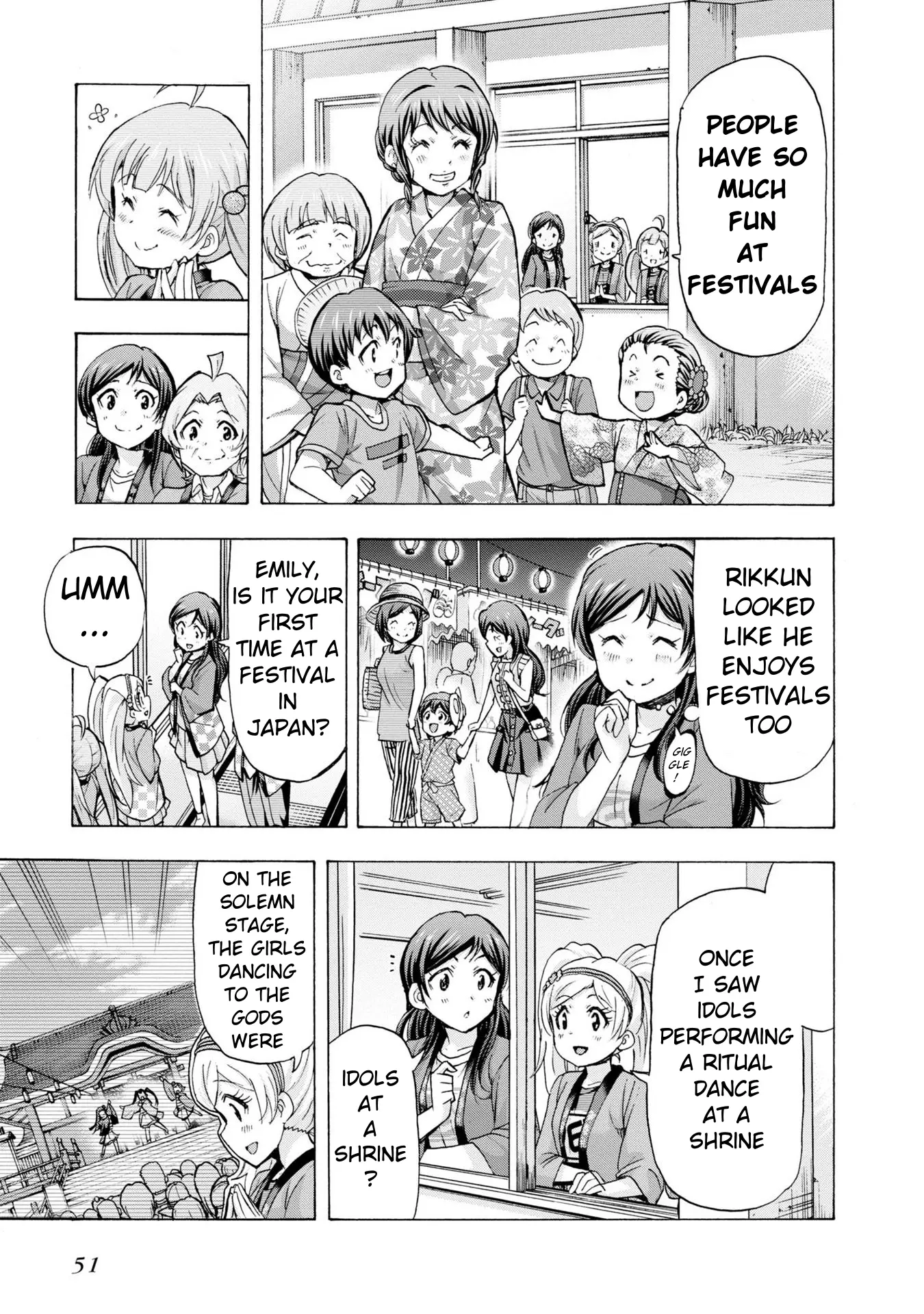 The Idolm@Ster Million Live! Blooming Clover - Vol.9 Chapter 32: Like A White Clover