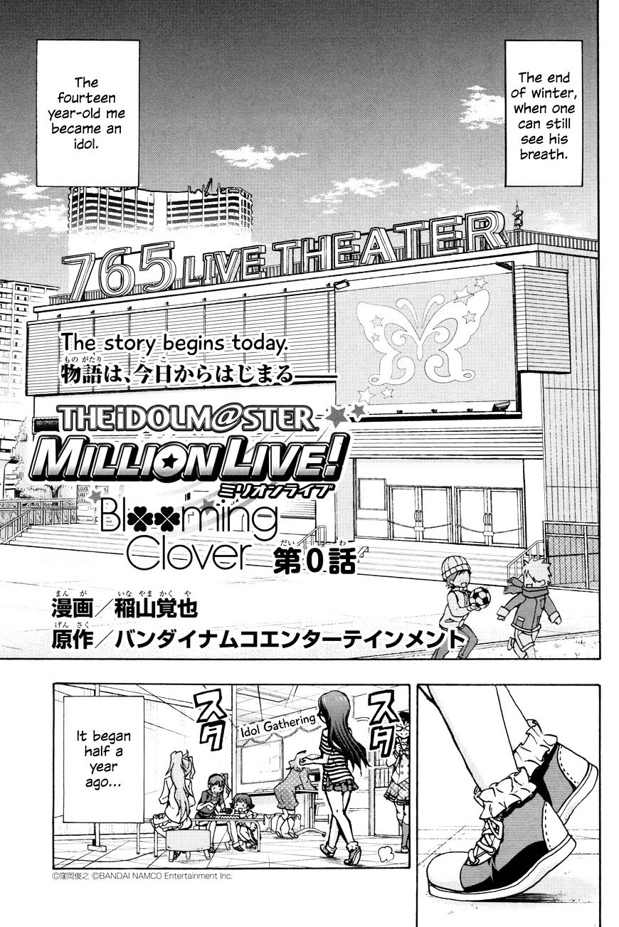 The Idolm@Ster Million Live! Blooming Clover - Chapter 1 : Chapter 0