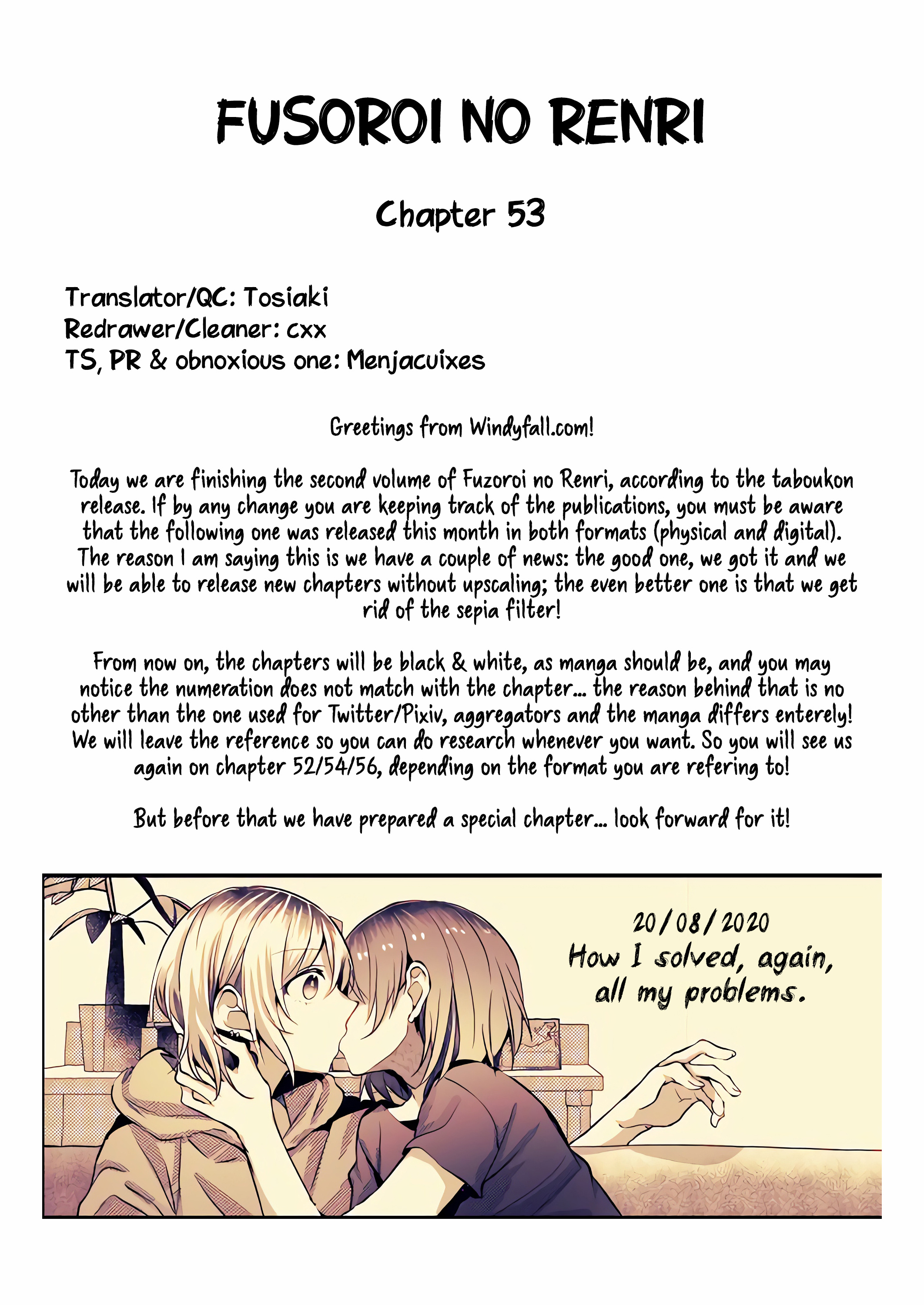 Fuzoroi No Renri - Vol.2 Chapter 53