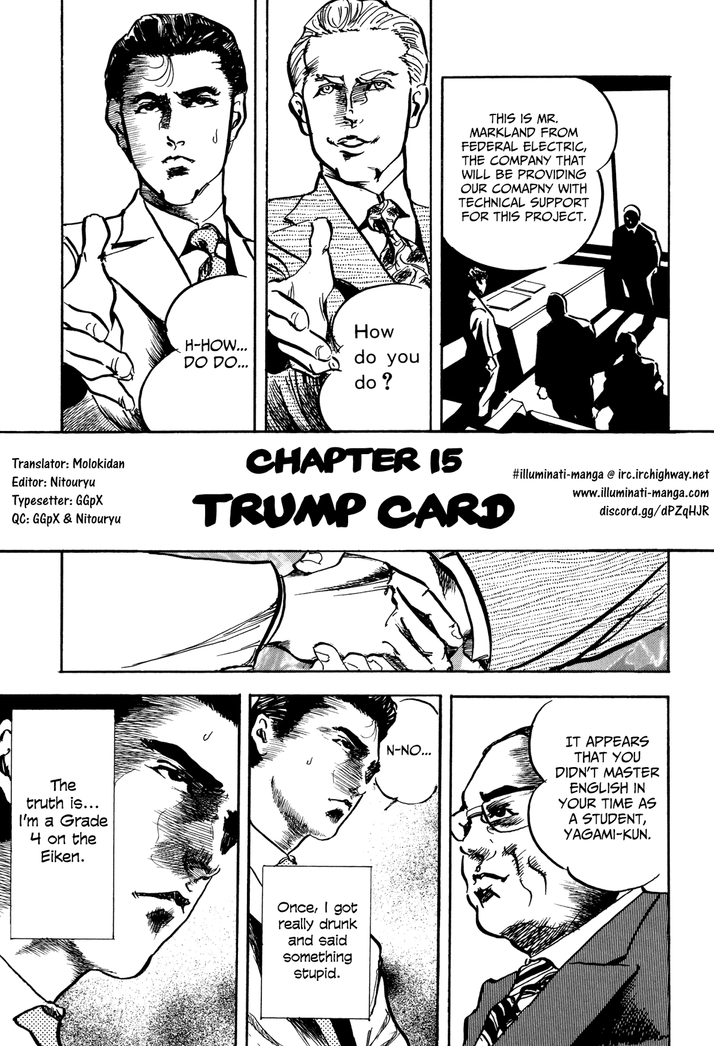 Kachou Baka Ichidachi - Chapter 15: Trump Card