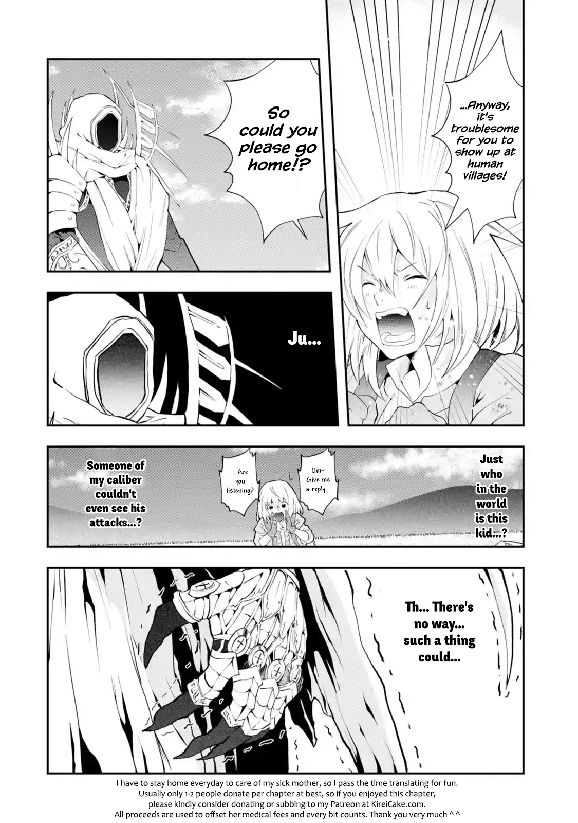 That Inferior Knight, Lv. 999 - Chapter 2.4: That Boy Will Exterminate The Bad Birds (4)