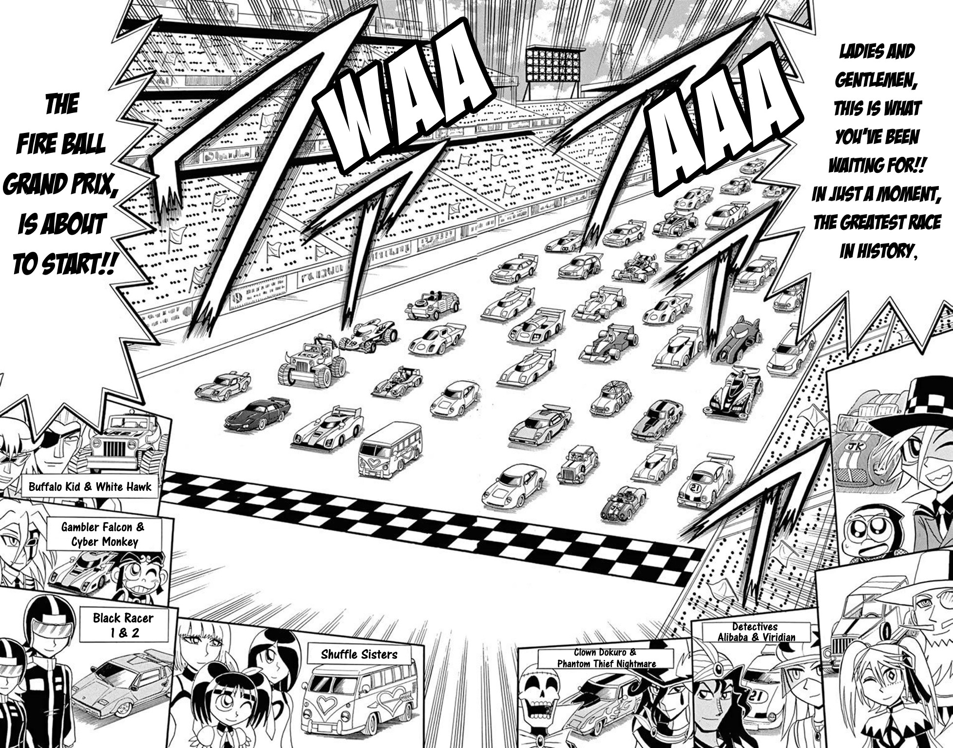 Kaitou Joker - Chapter 69: Super Fast!! Fire Ball Grand Prix