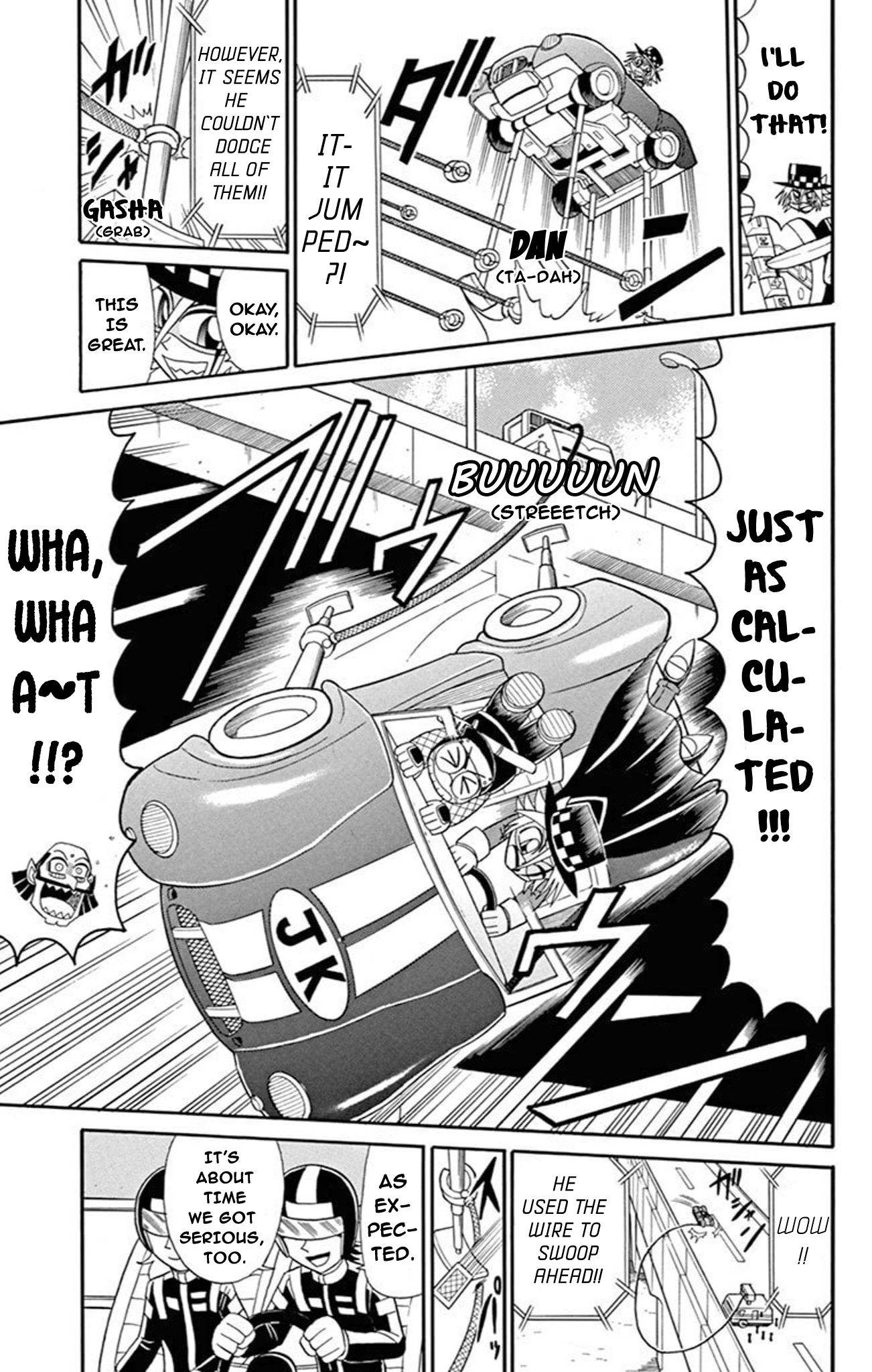 Kaitou Joker - Chapter 69: Super Fast!! Fire Ball Grand Prix