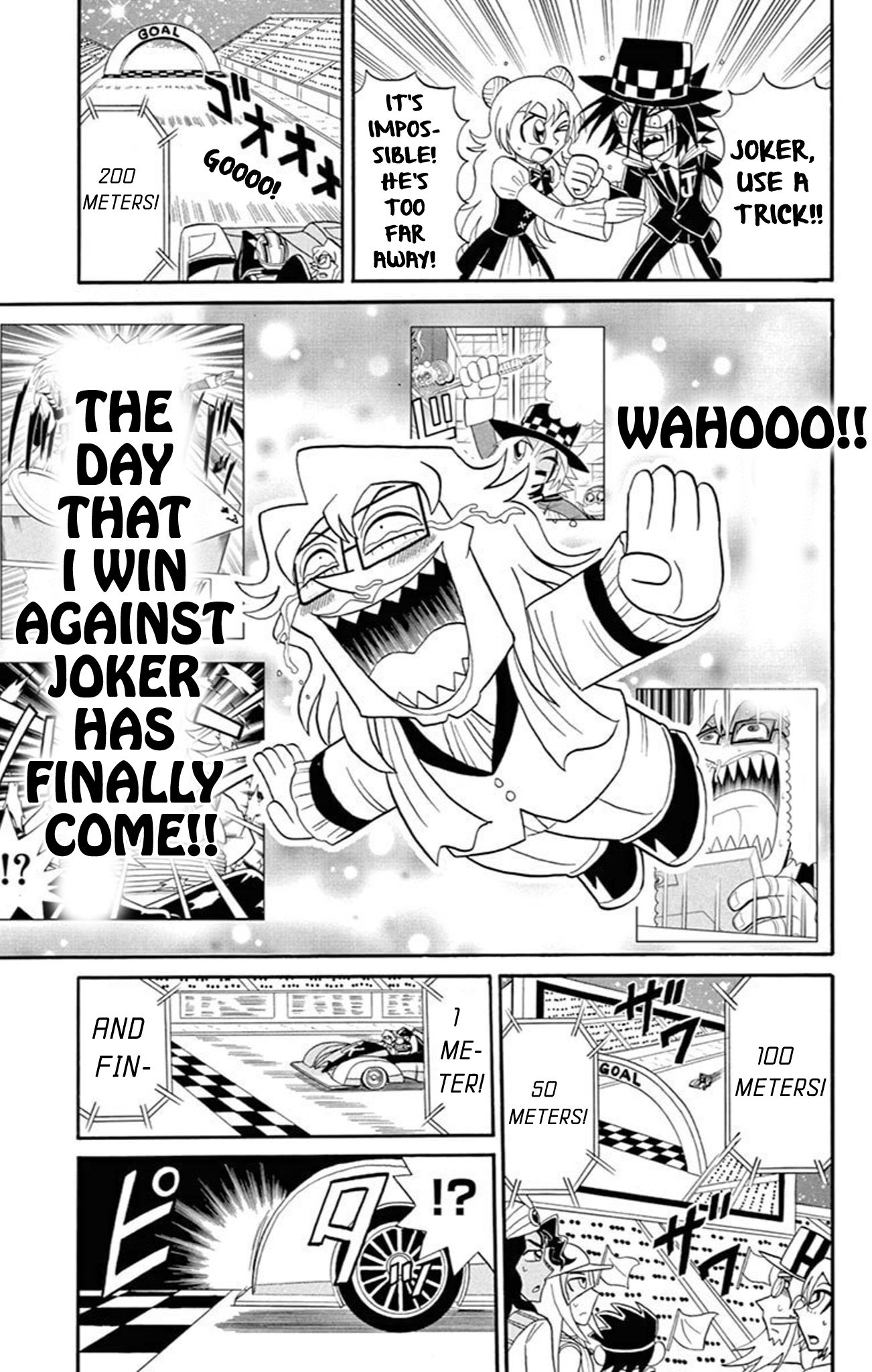 Kaitou Joker - Chapter 69: Super Fast!! Fire Ball Grand Prix