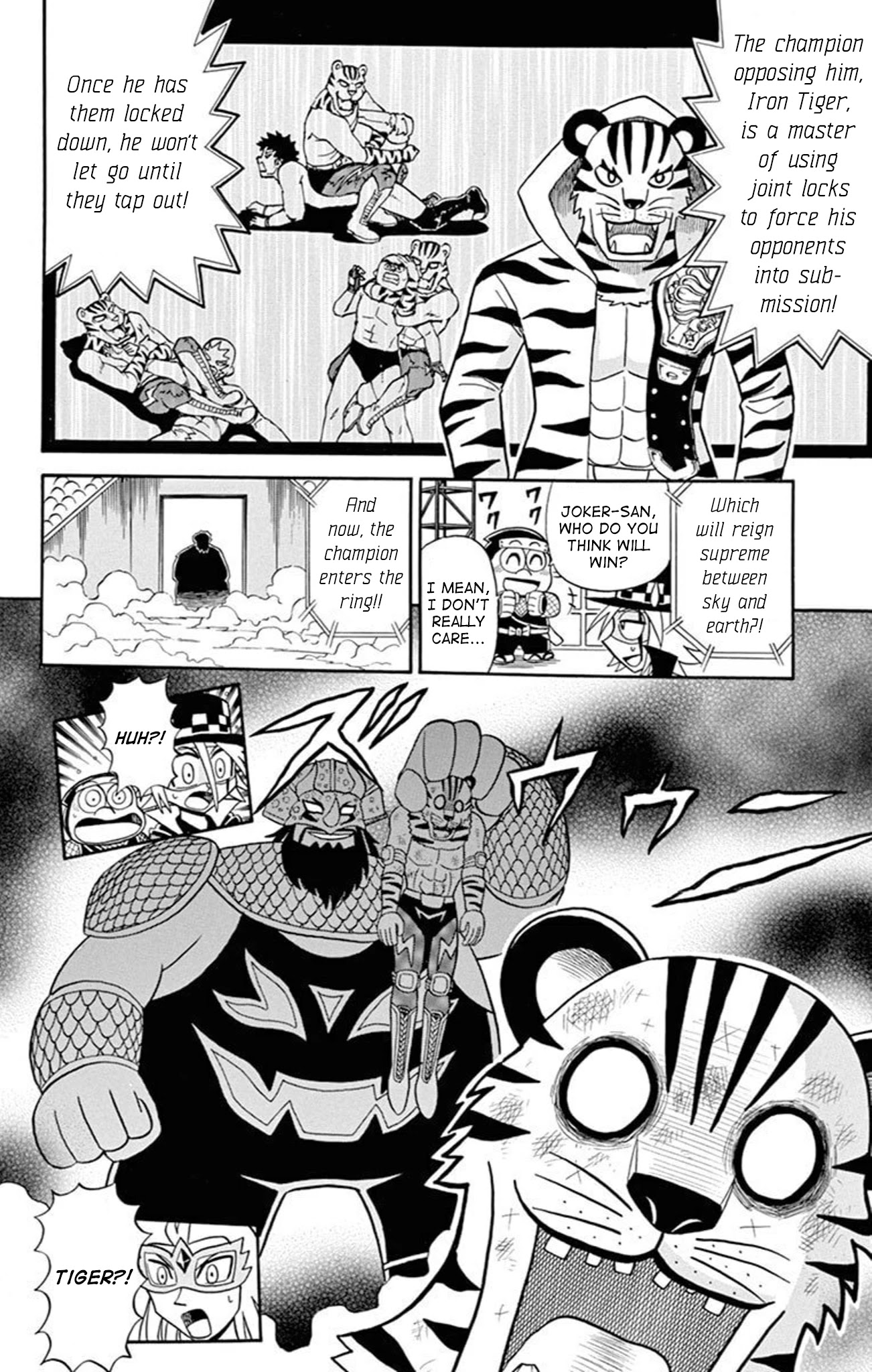 Kaitou Joker - Chapter 76: The Warrior’s Champion Belt