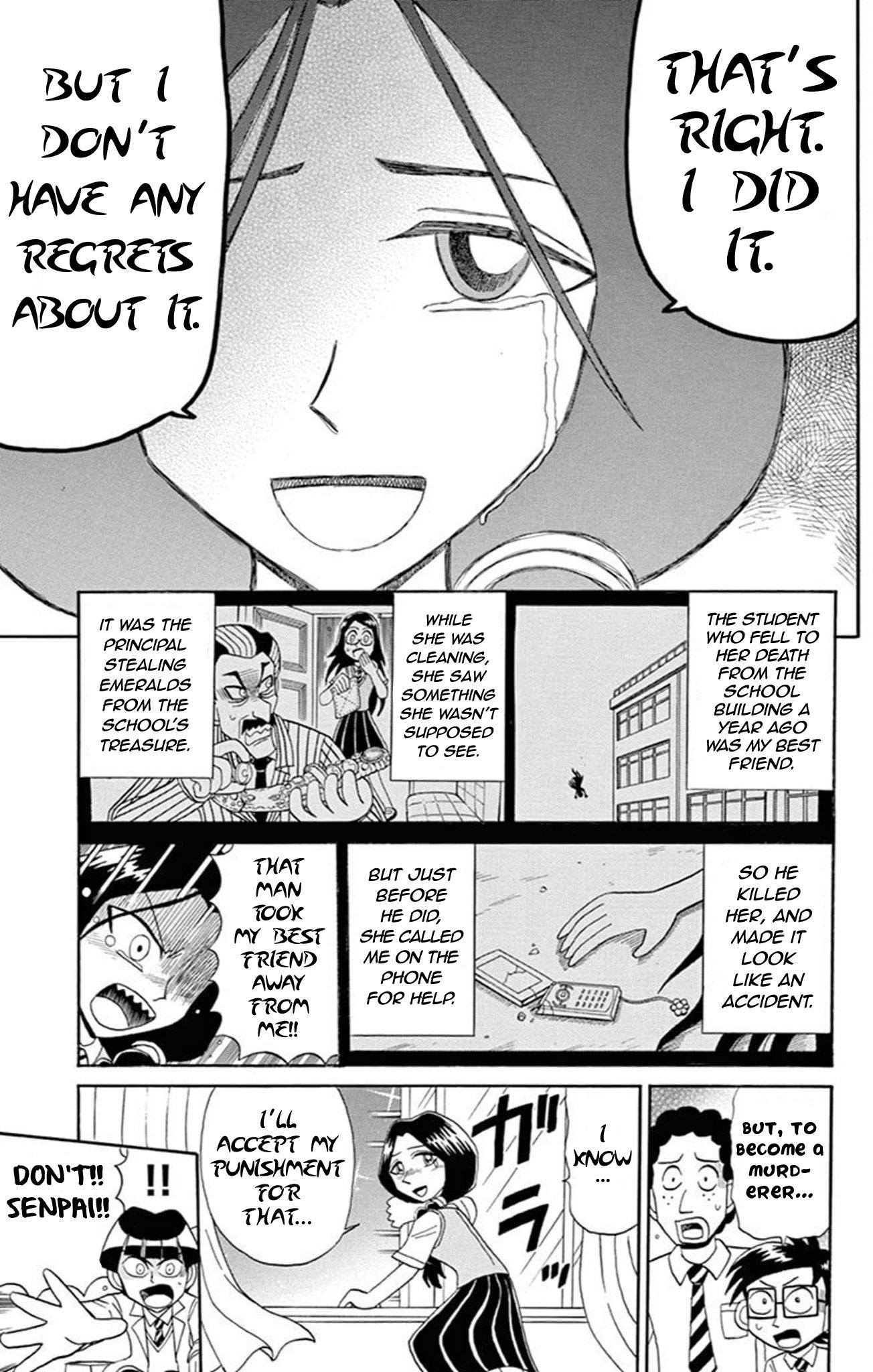 Kaitou Joker - Chapter 67: The Phantom Classroom Murder Case (Part 2)