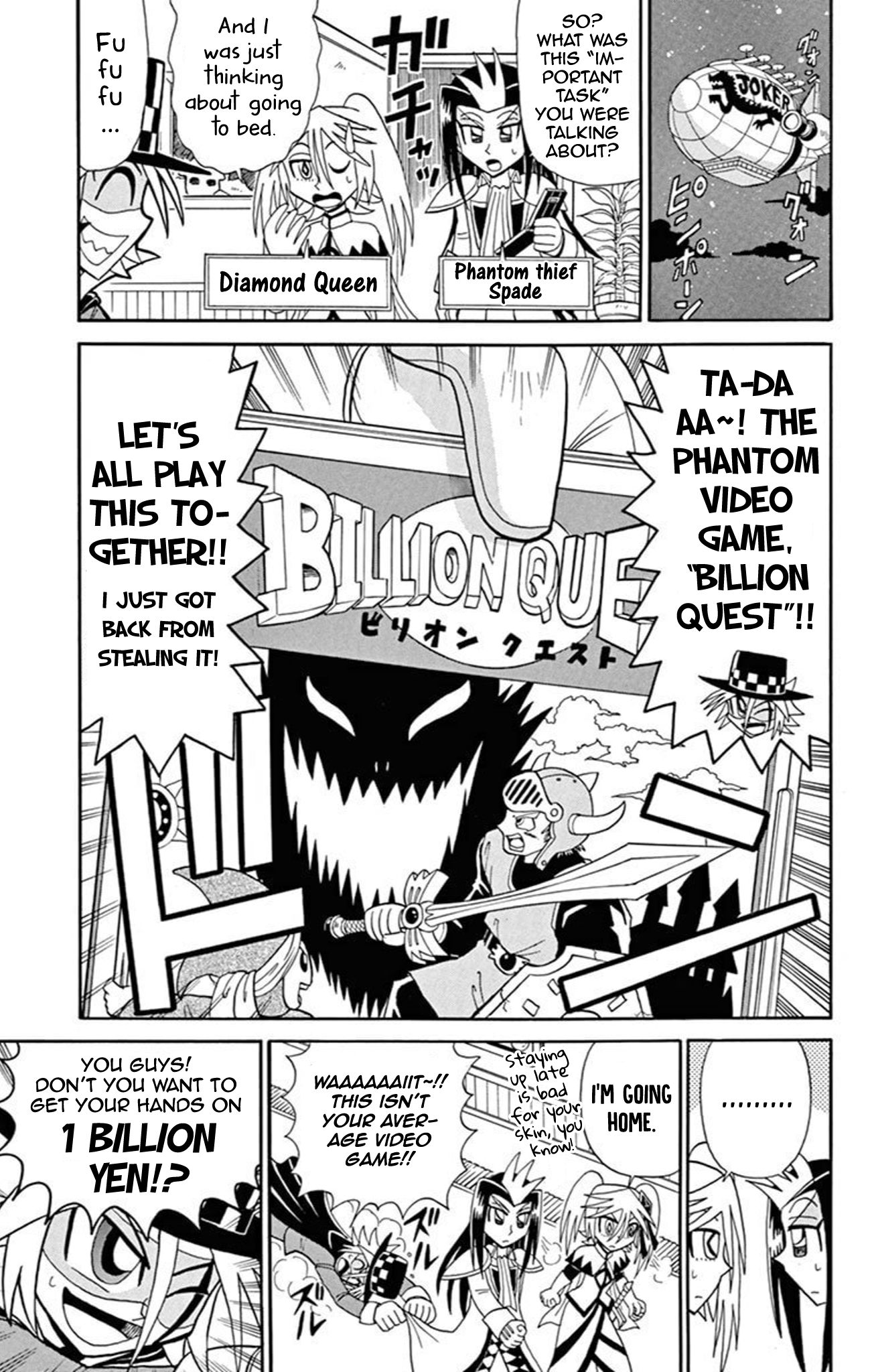 Kaitou Joker - Chapter 68: The Adventures Of Billion Quest