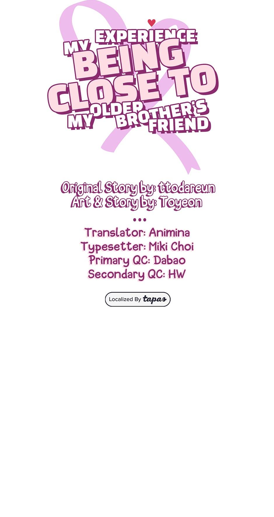 Oppa’s Friend Close Experience - Chapter 13