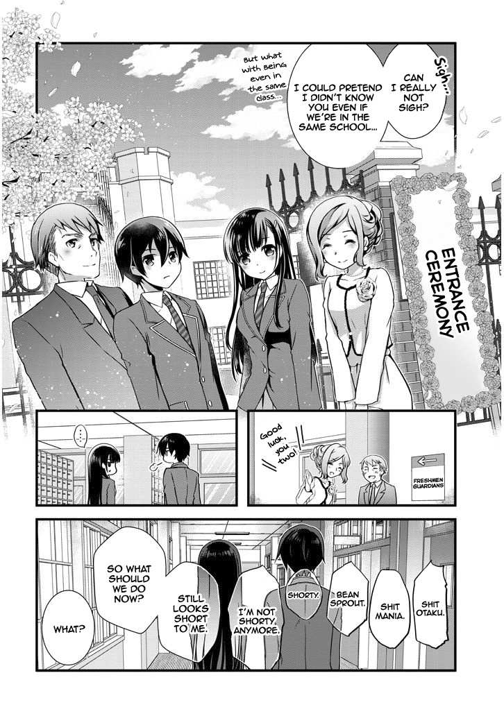 Mamahaha No Tsurego Ga Moto Kanodatta - Vol.1 Chapter 5.2: The Ex-Couple Enters School (1)