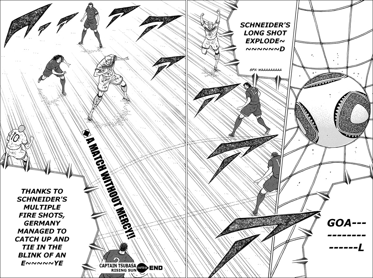 Captain Tsubasa - Rising Sun - Chapter 89: Fierce Attack