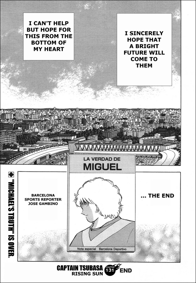 Captain Tsubasa - Rising Sun - Chapter 131: With Raphael And Michael