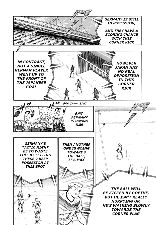 Captain Tsubasa - Rising Sun - Chapter 99: The German Hold On Tactic