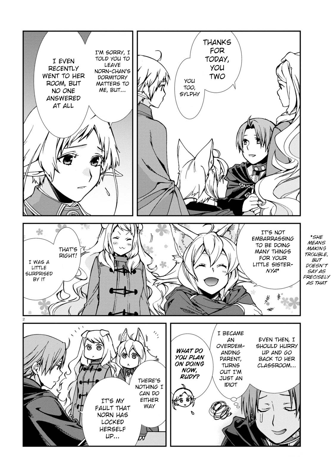 Mushoku Tensei - Isekai Ittara Honki Dasu - Chapter 93: A Big Brother's Conflict