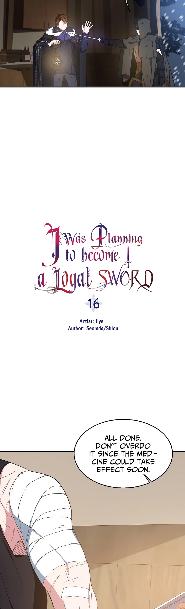 I Was Planning To Become A Loyal Sword - Chapter 16