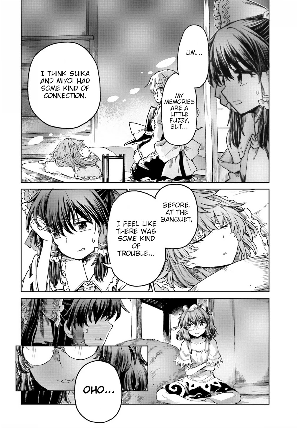 Touhou Suichouka ~ Lotus Eater-Tachi No Suisei - Chapter 19: Water With A Hangover Is As Sweet As Nectar (Part 2)