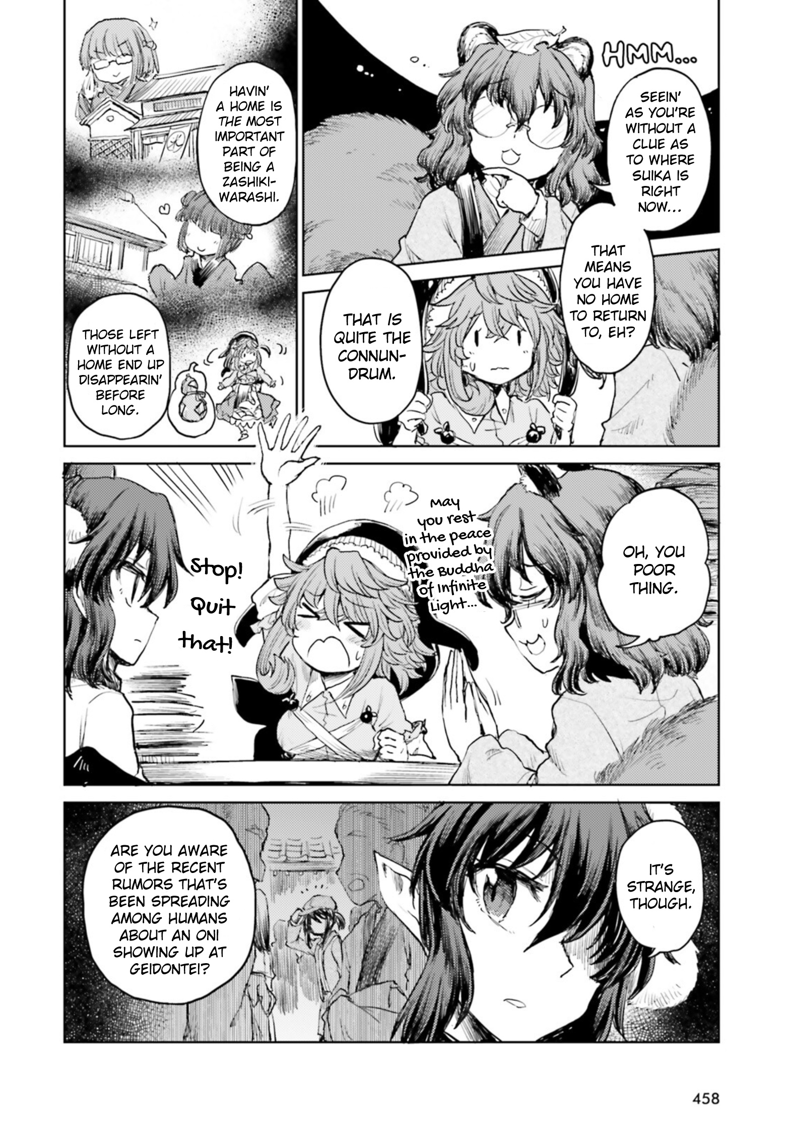 Touhou Suichouka ~ Lotus Eater-Tachi No Suisei - Vol.5 Chapter 35: Drink Of Delirium, Oni Of Oblivion (Part 1)