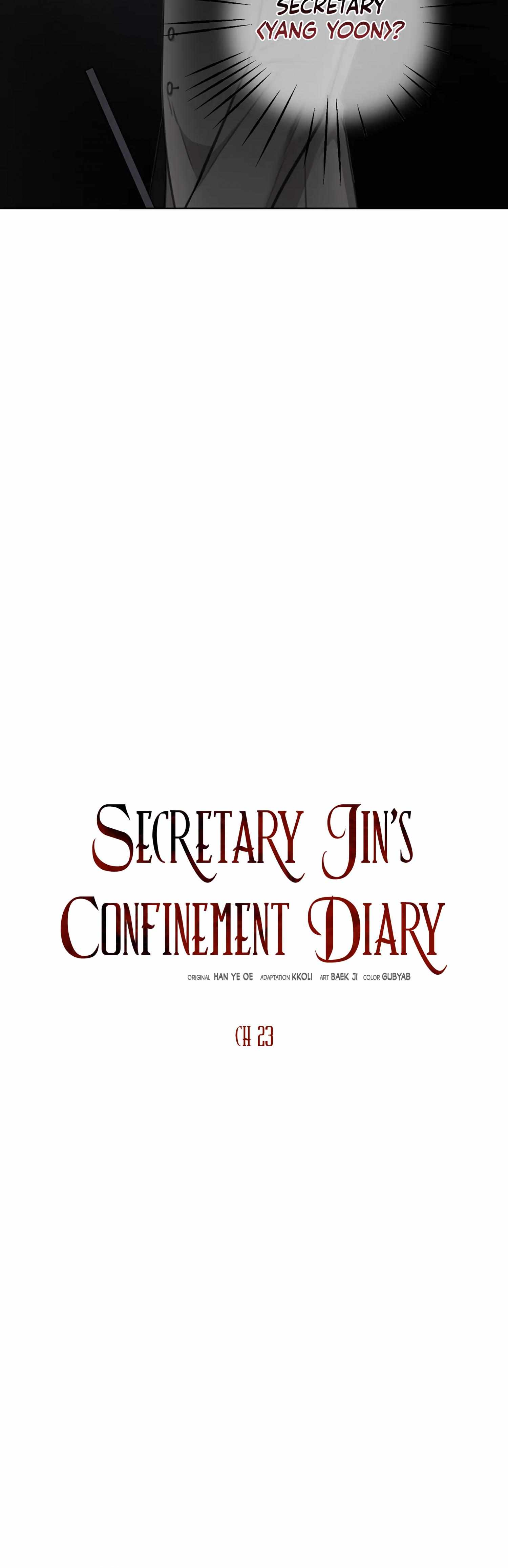 Secretary Jin's Confinement Diary - Chapter 23