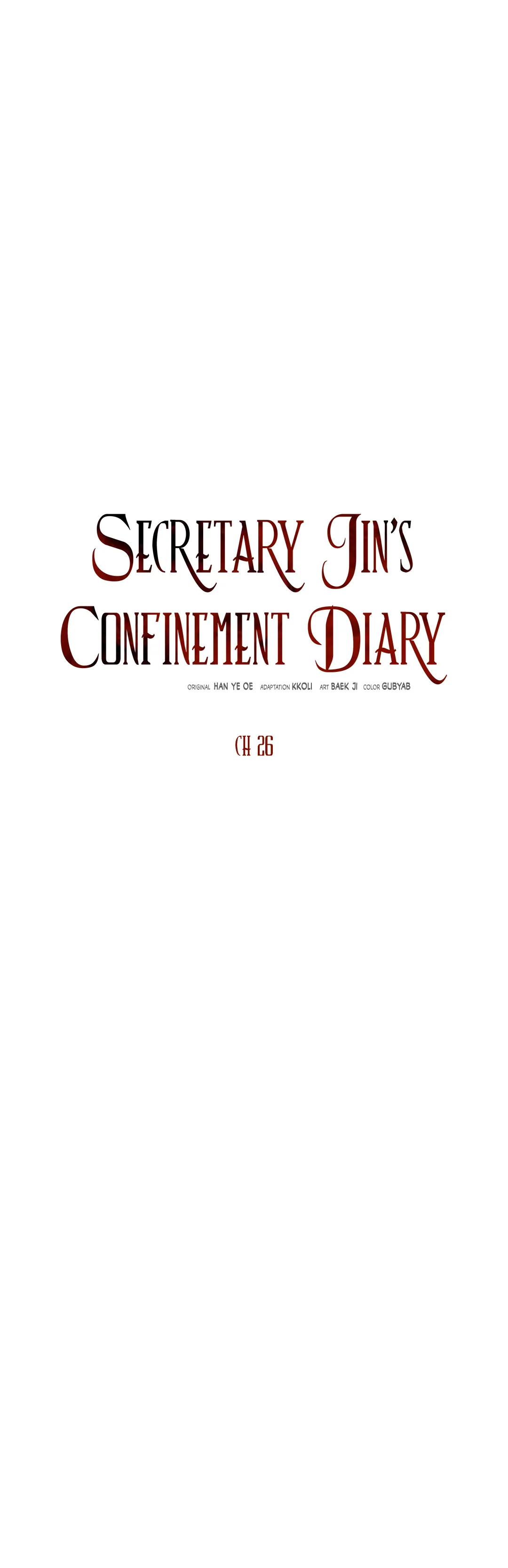 Secretary Jin's Confinement Diary - Chapter 26