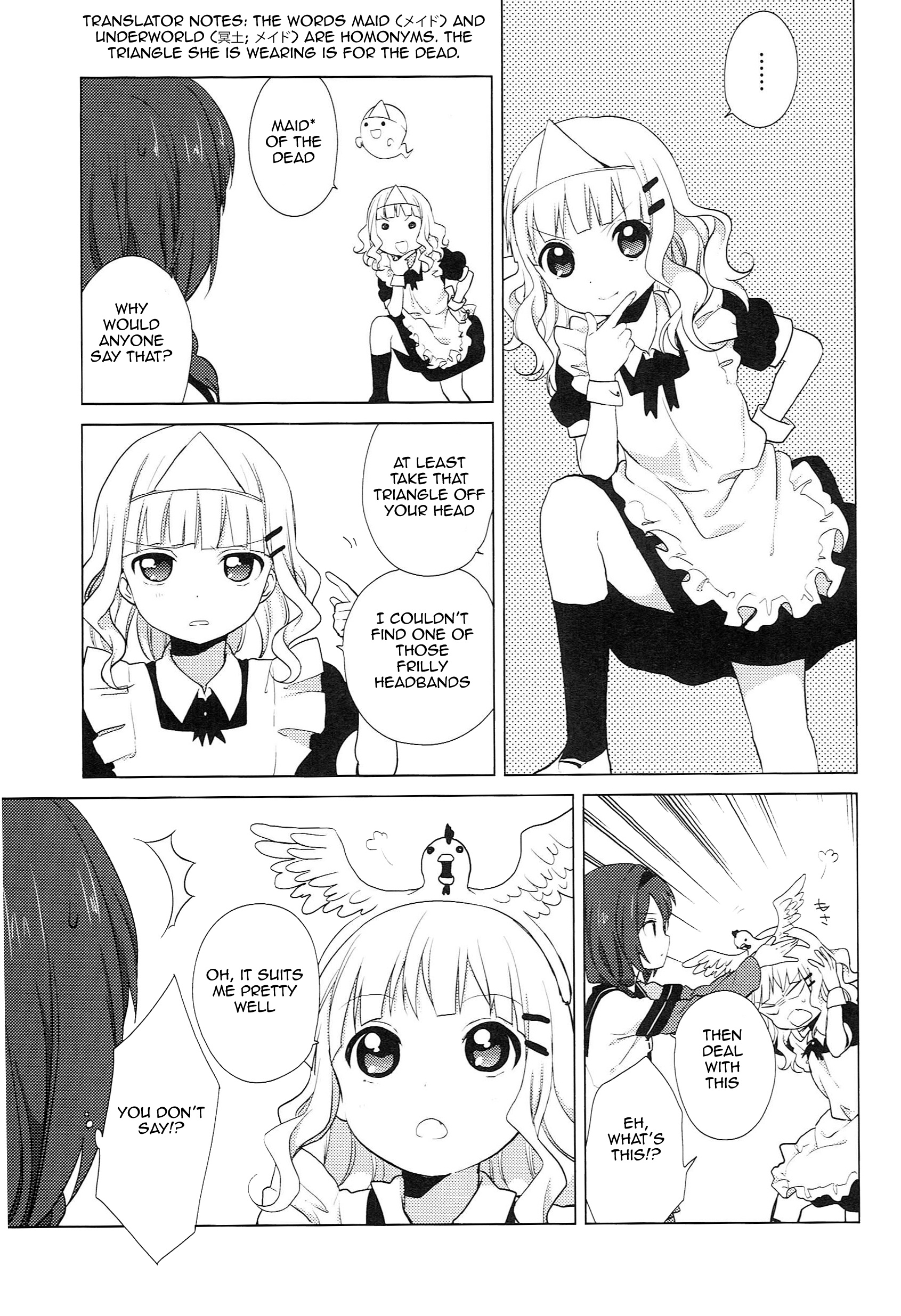 Yuru Yuri - Vol.6 Chapter 51.05: Special 3 - Cleaning, Washing, Rage, And The Boss