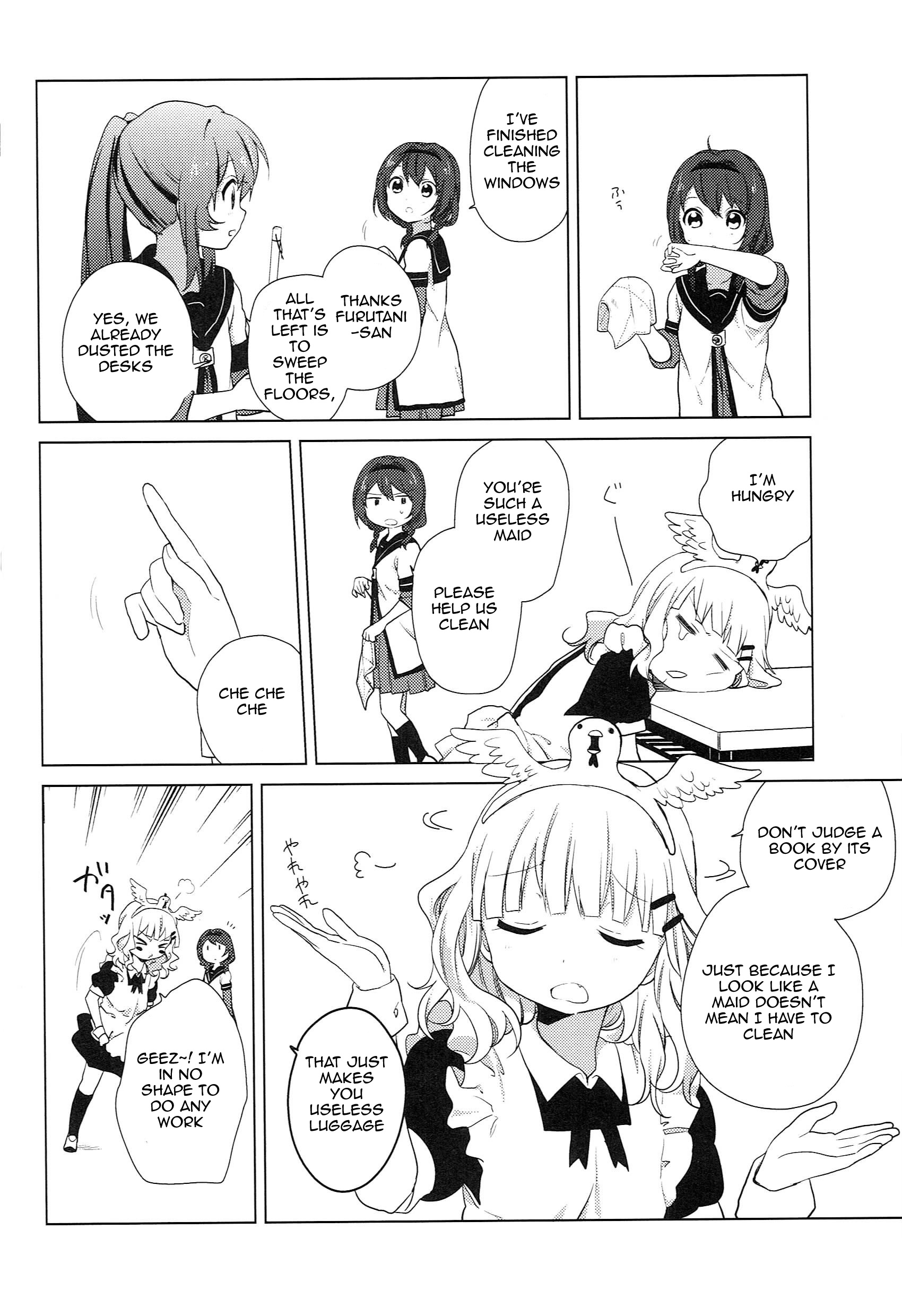 Yuru Yuri - Vol.6 Chapter 51.05: Special 3 - Cleaning, Washing, Rage, And The Boss