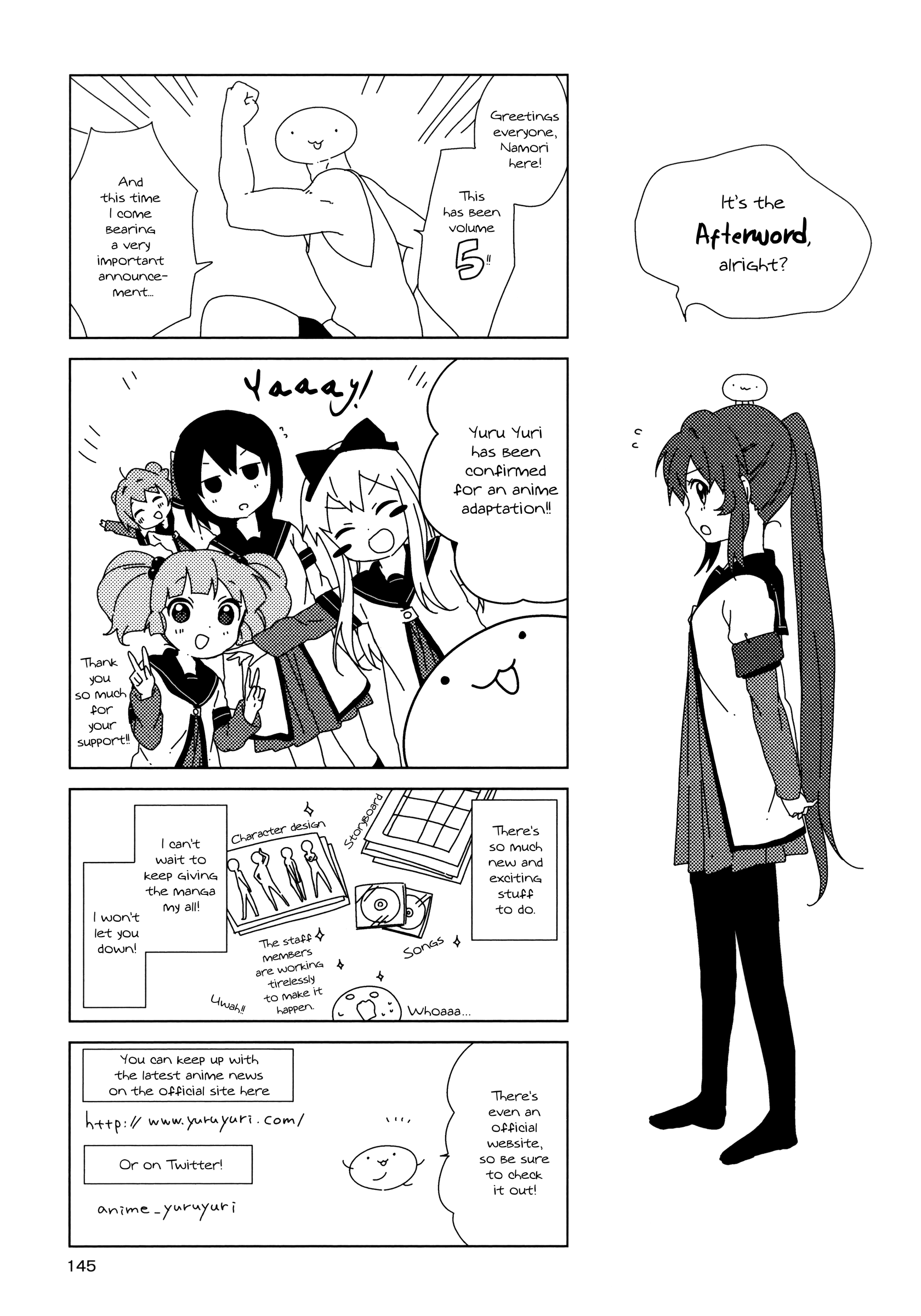 Yuru Yuri - Vol.5 Chapter 51.025: Volume 5 Extras