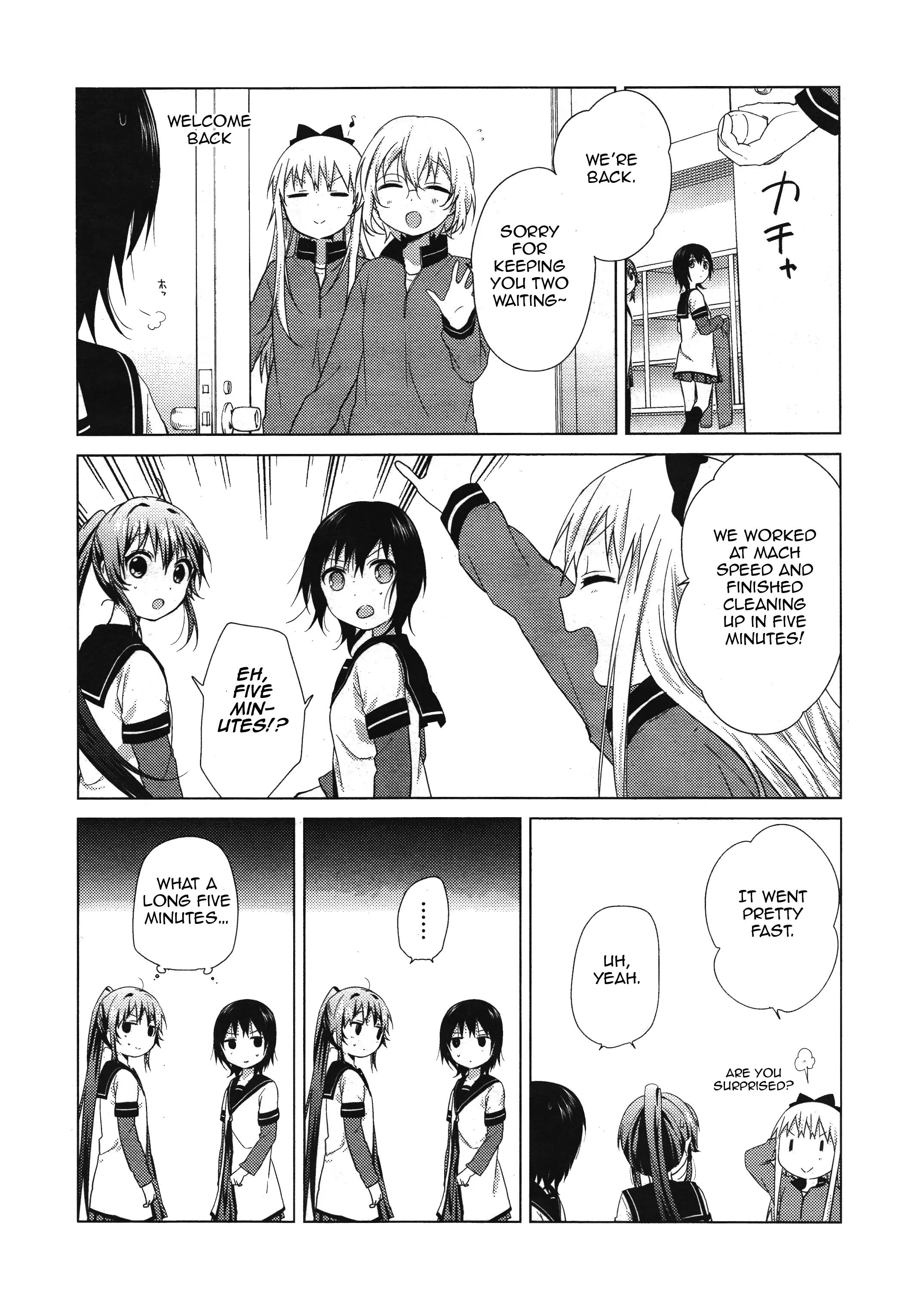 Yuru Yuri - Vol.10 Chapter 67: Nanamori Middle School's Longest Day Ever