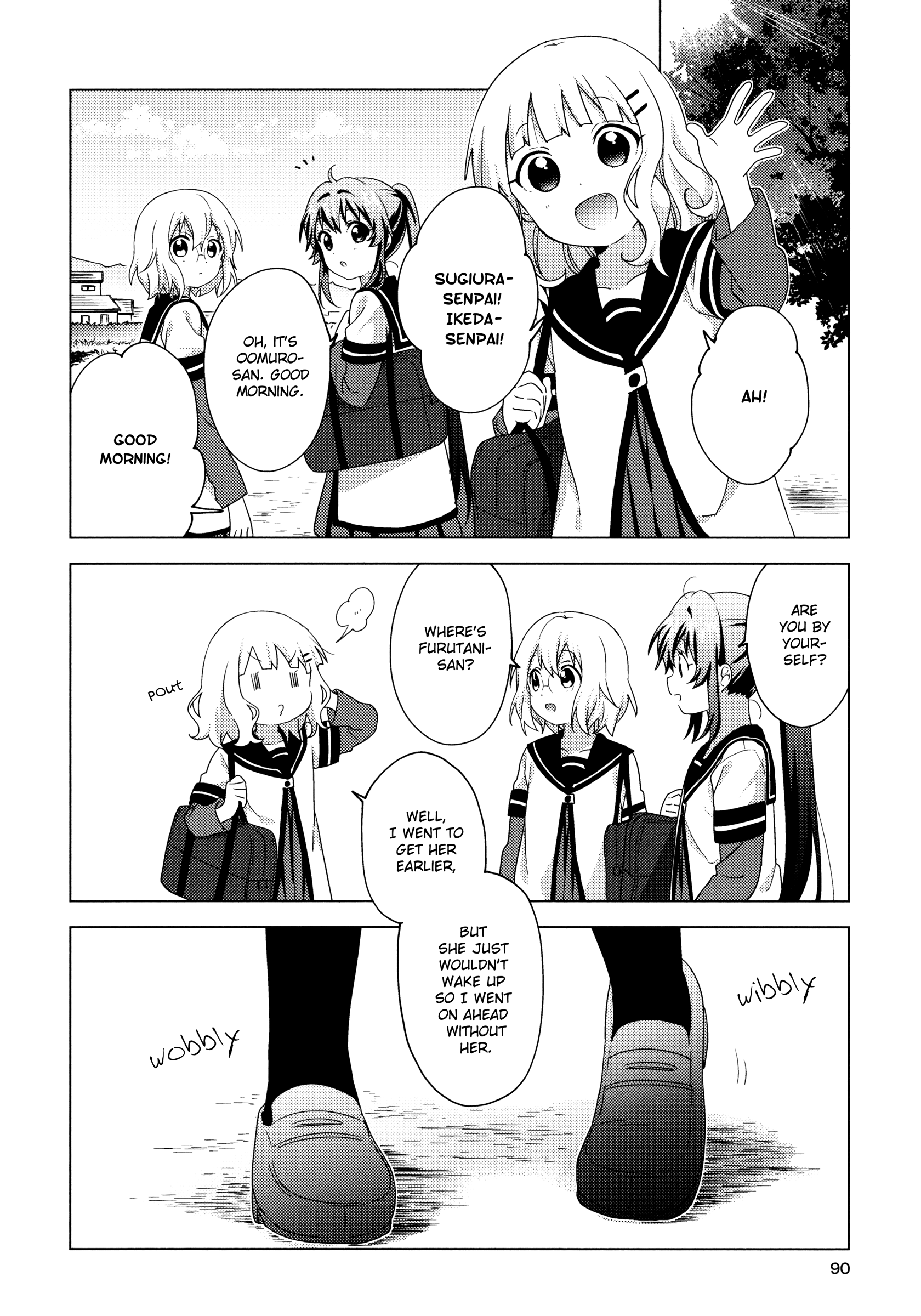 Yuru Yuri - Vol.18 Chapter 145: It's Too Late, I'm Leaving You Behind!!