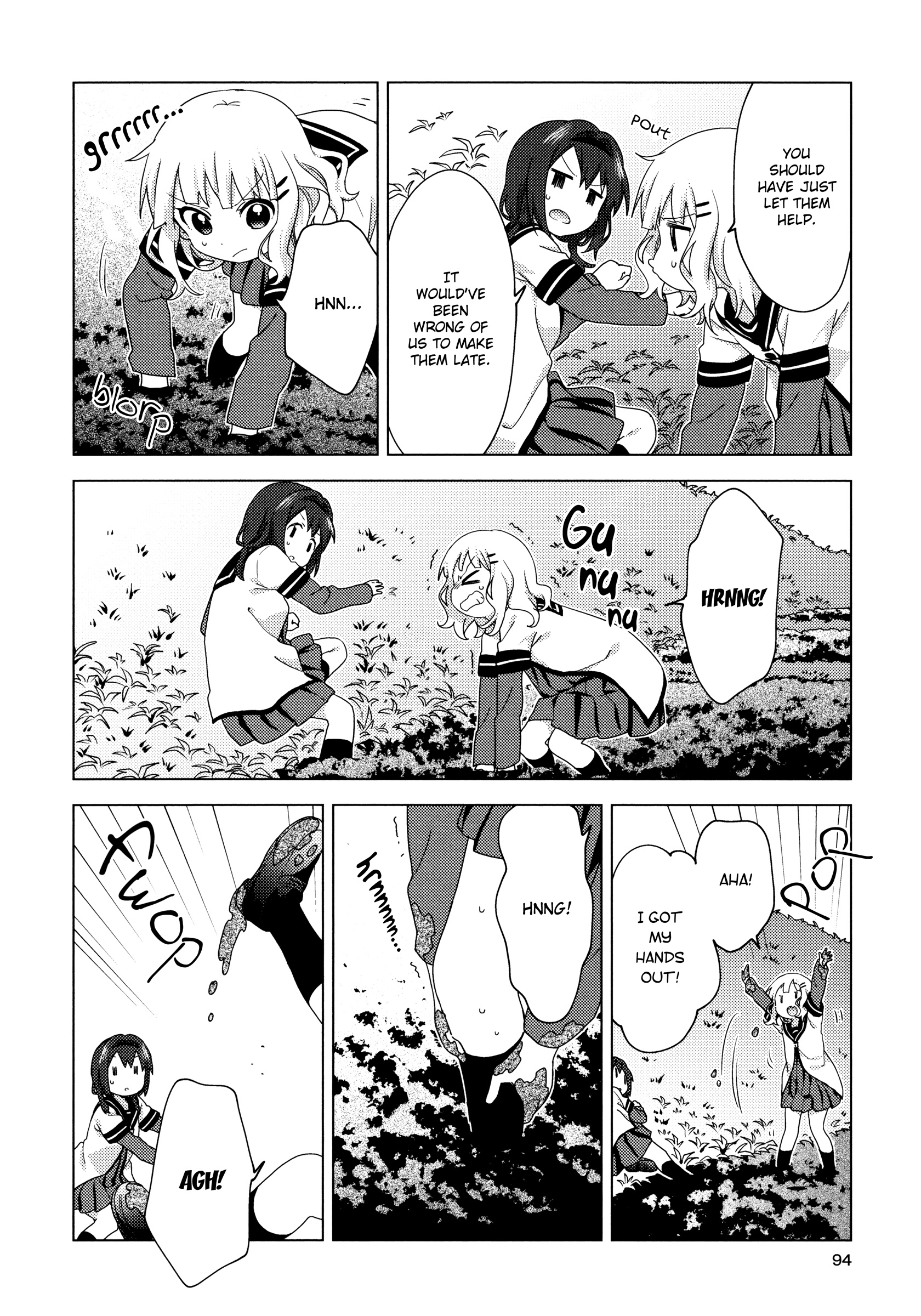 Yuru Yuri - Vol.18 Chapter 145: It's Too Late, I'm Leaving You Behind!!