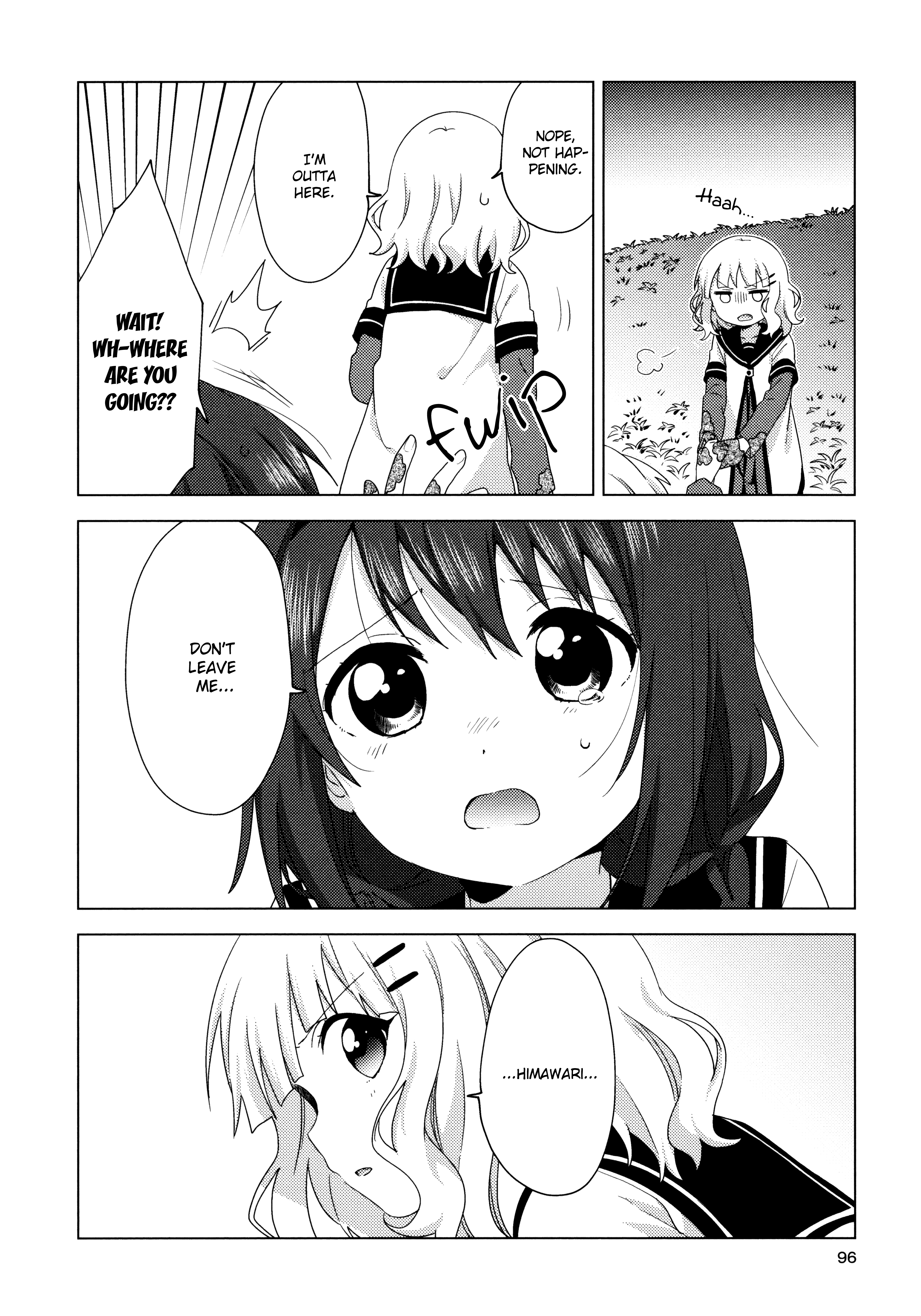 Yuru Yuri - Vol.18 Chapter 145: It's Too Late, I'm Leaving You Behind!!