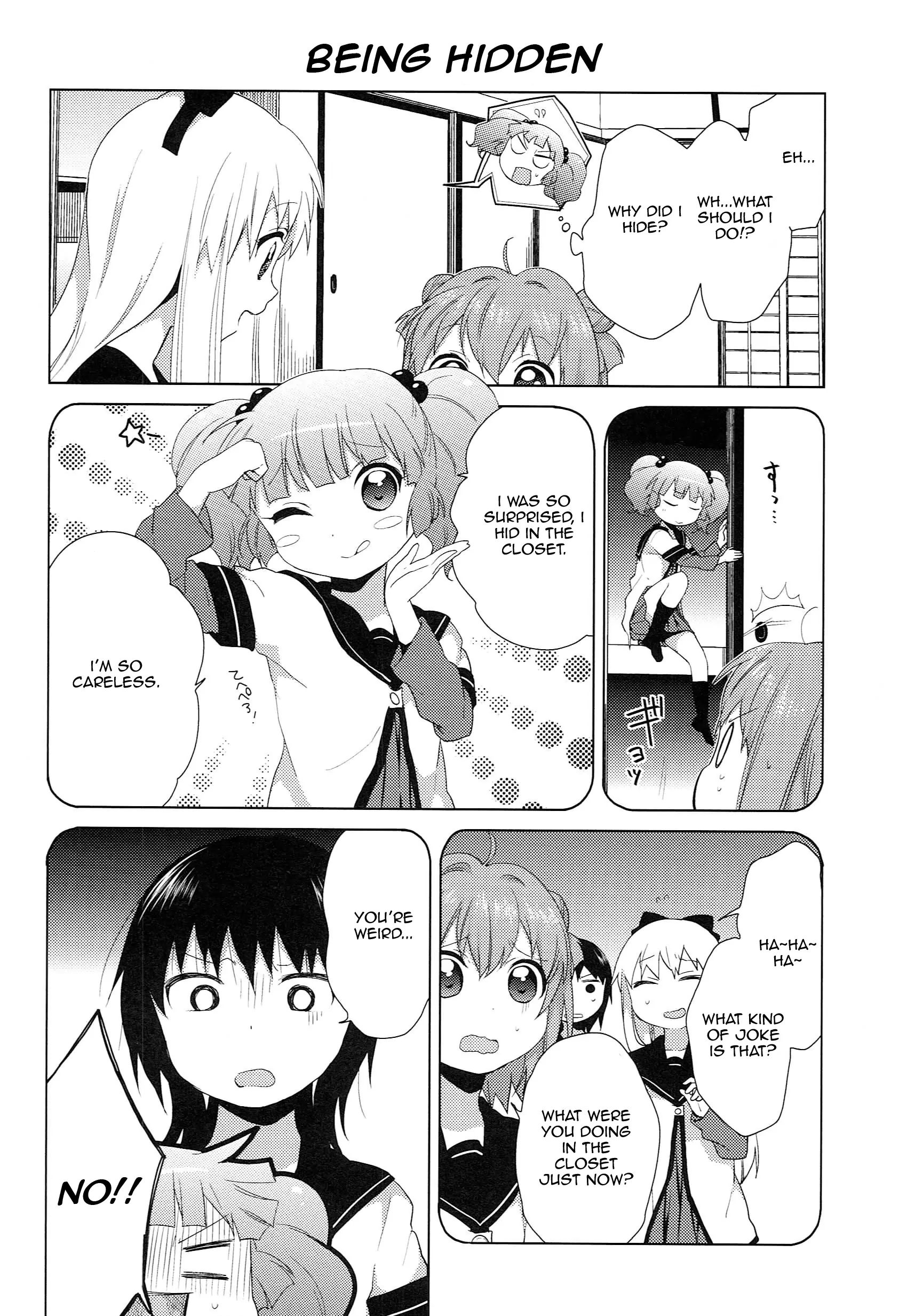 Yuru Yuri - Vol.6 Chapter 52: Shocked In The Dark!