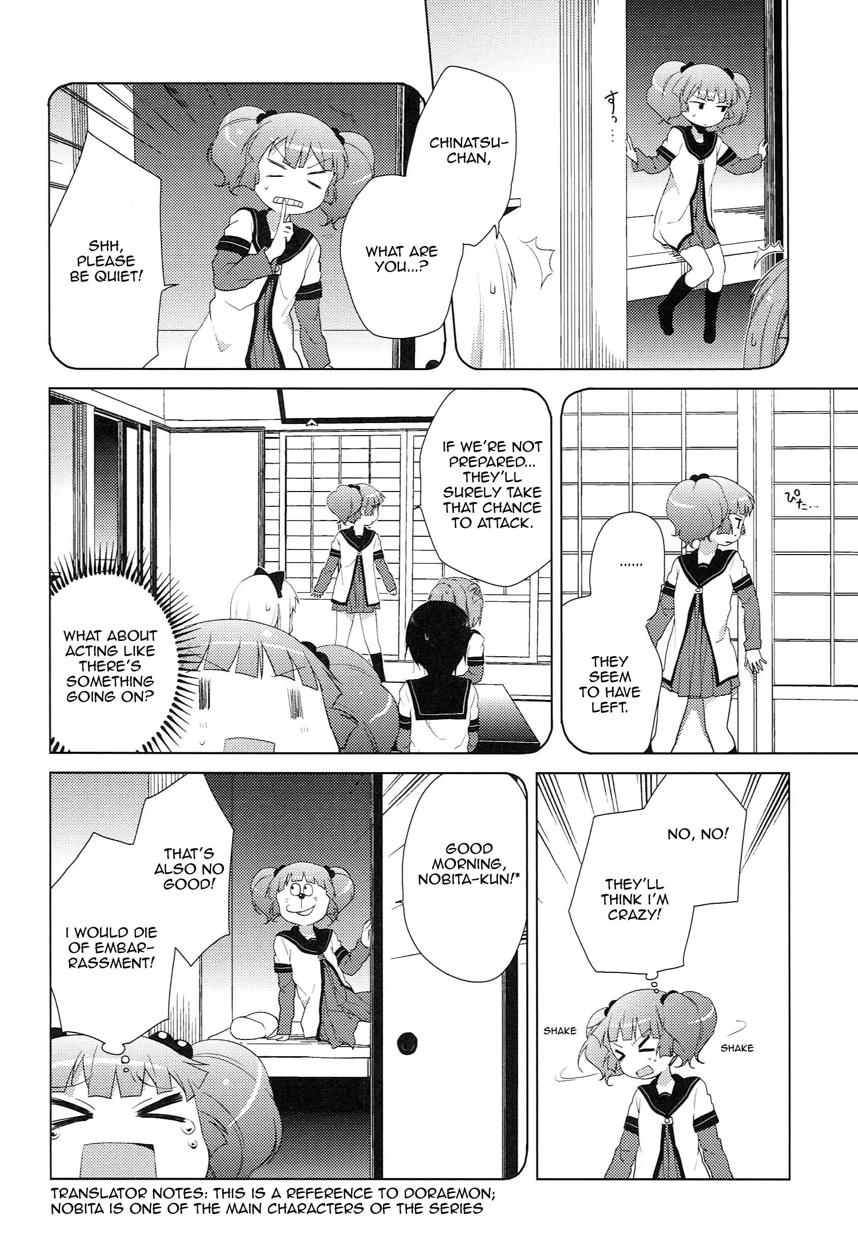 Yuru Yuri - Vol.6 Chapter 52: Shocked In The Dark!