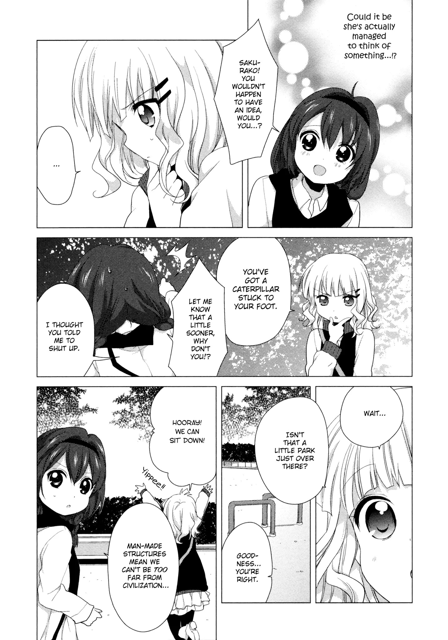 Yuru Yuri - Chapter 42: Travel's All About Who We Take With Us...?