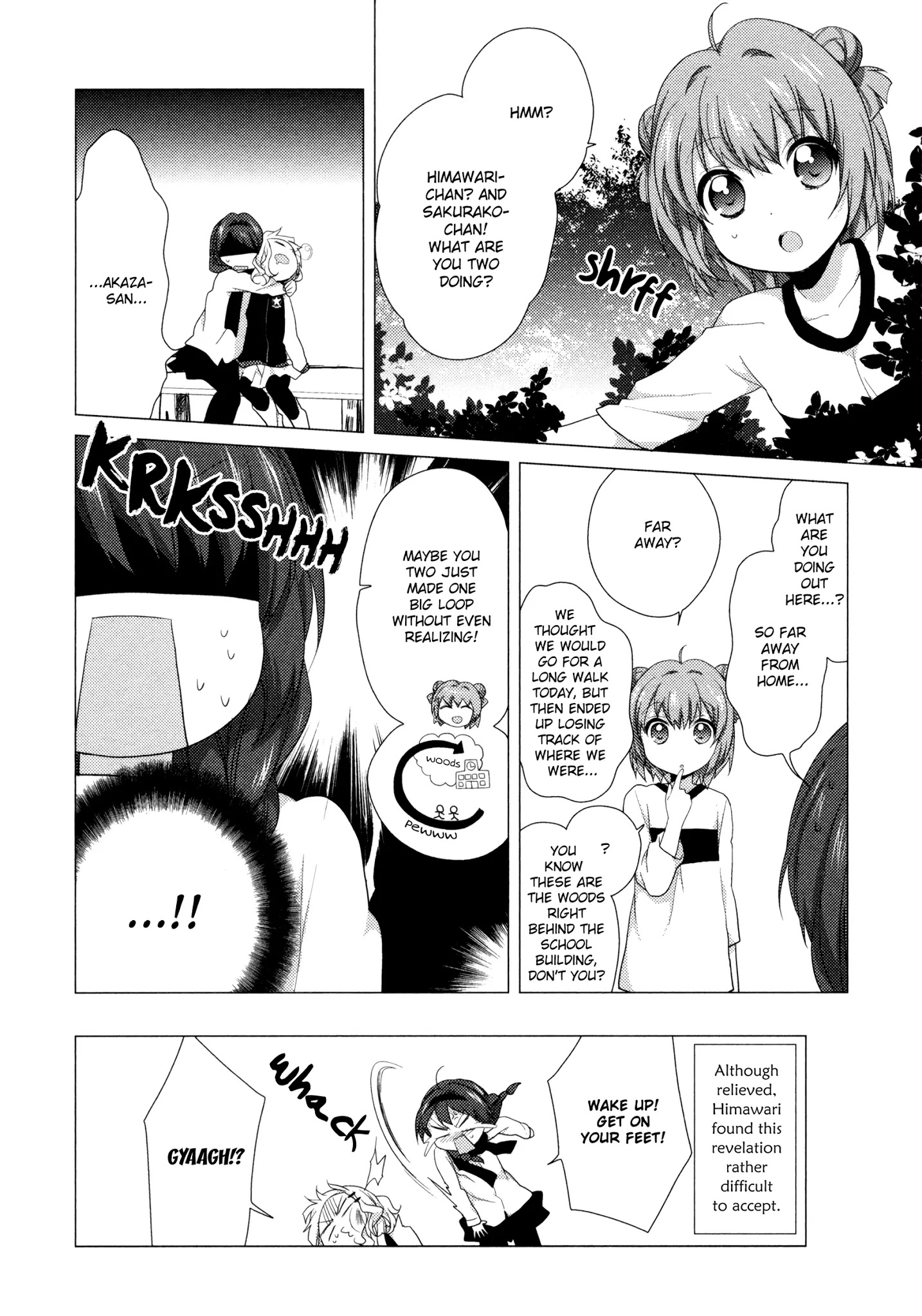 Yuru Yuri - Chapter 42: Travel's All About Who We Take With Us...?