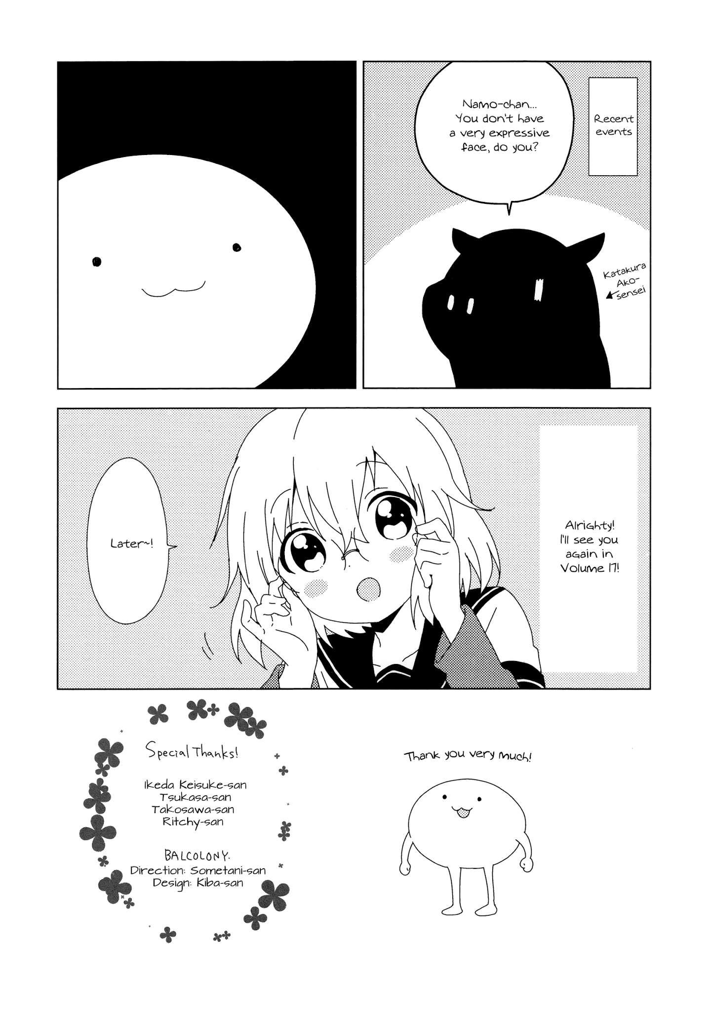 Yuru Yuri - Chapter 128.6: Volume 16 Extras