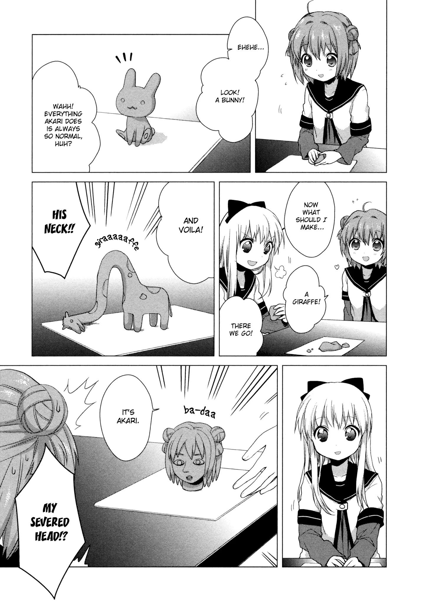 Yuru Yuri - Chapter 39: Knead The Kitty, Knead The Kitty