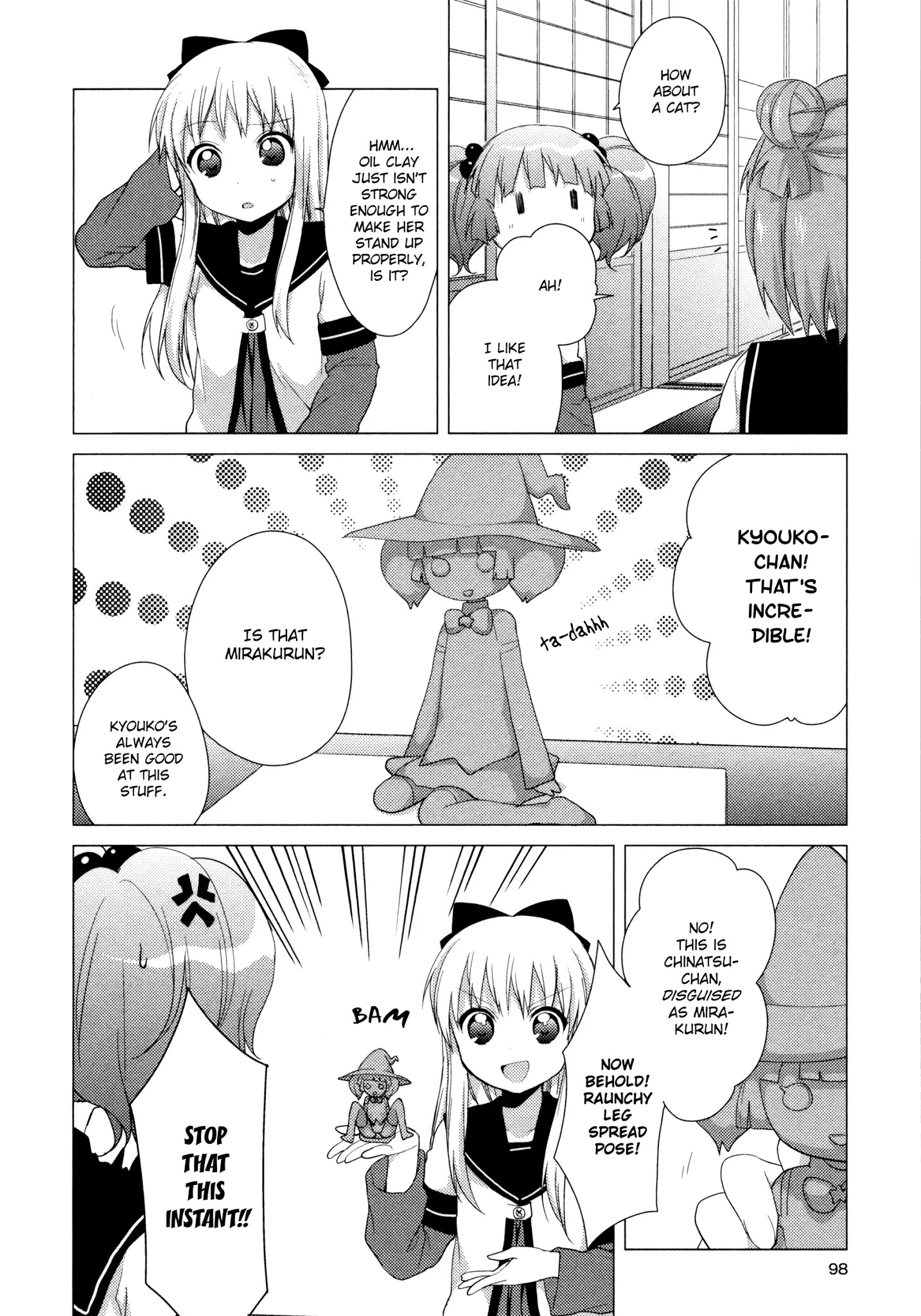 Yuru Yuri - Chapter 39: Knead The Kitty, Knead The Kitty