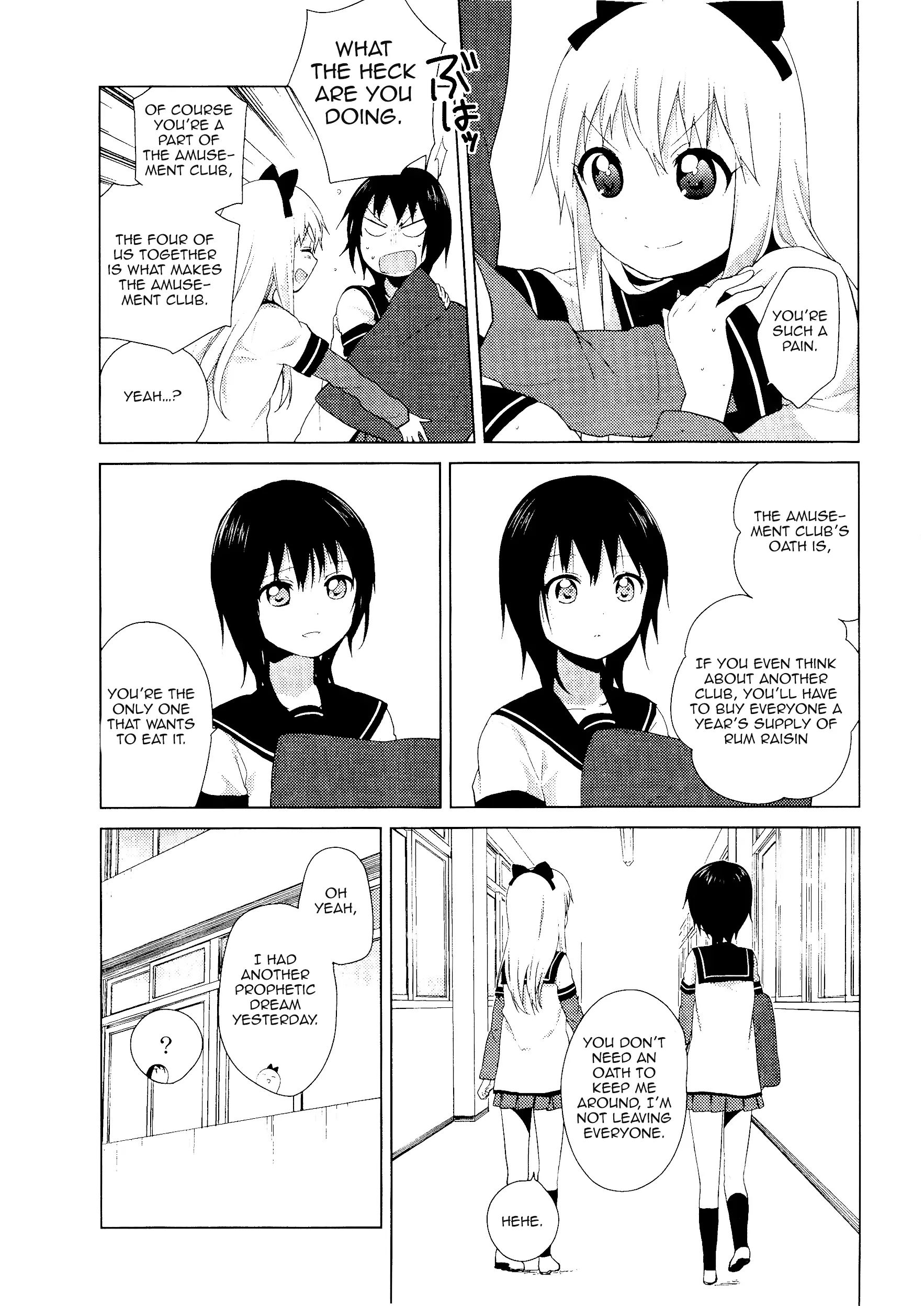 Yuru Yuri - Vol.8 Chapter 60: Our Amusement Club