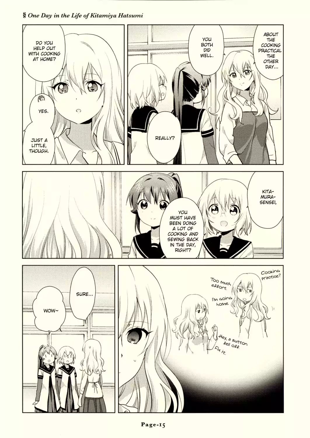 Yuru Yuri - Vol.14 Mini Fanbook 2 - Teachers