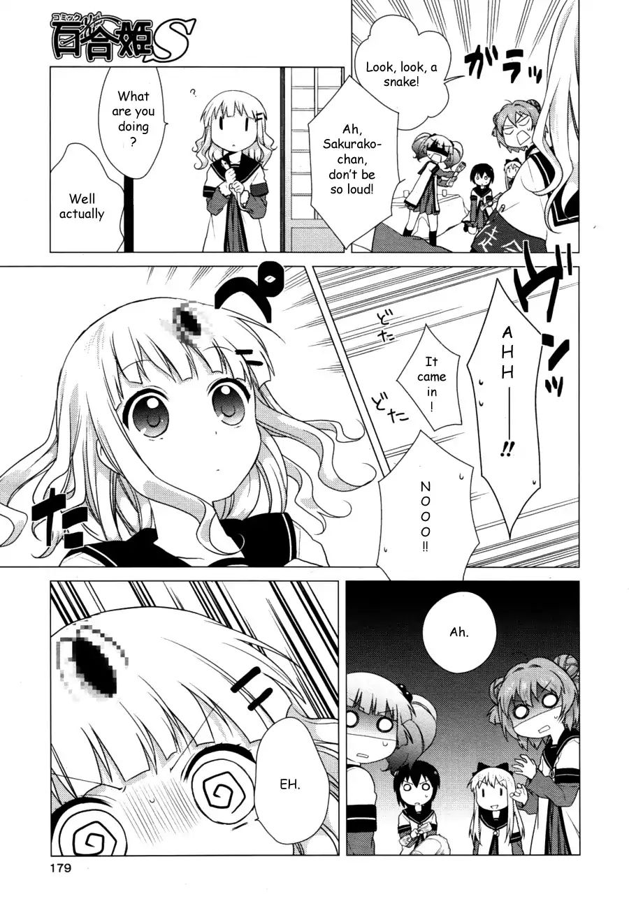 Yuru Yuri - Vol.3 Chapter 28: Hey, Yellow Snake, Don't Come Any Closer!!