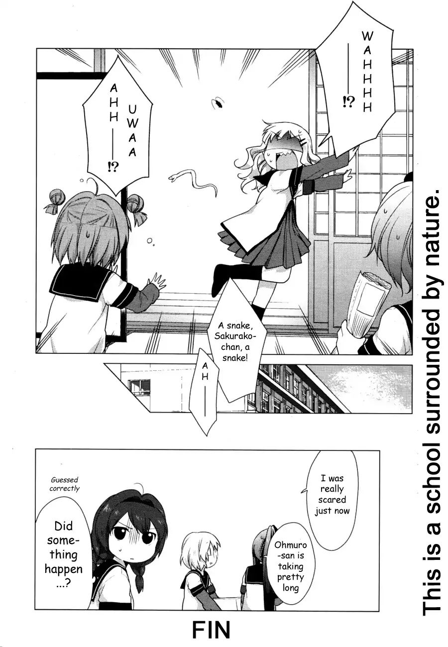 Yuru Yuri - Vol.3 Chapter 28: Hey, Yellow Snake, Don't Come Any Closer!!