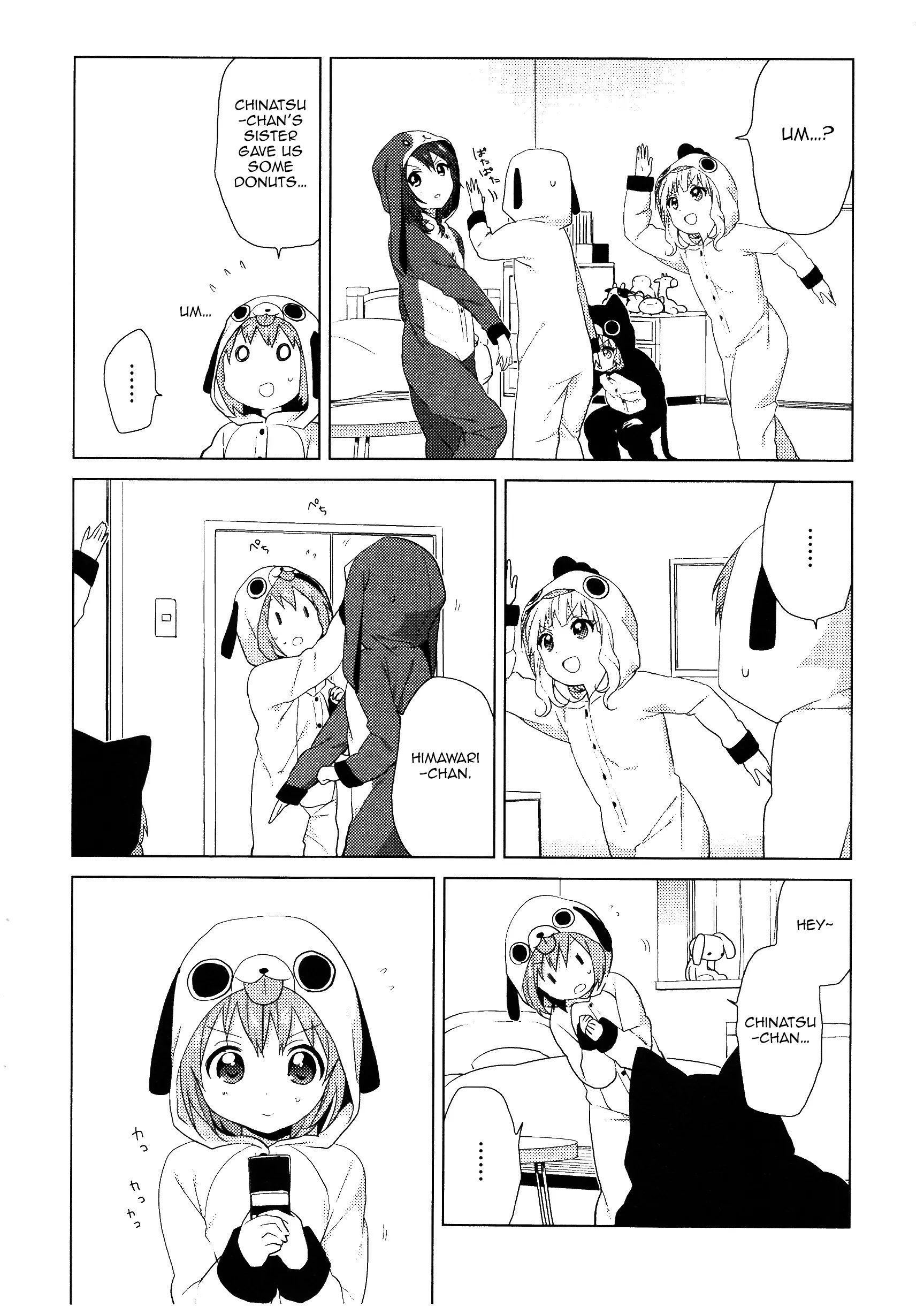 Yuru Yuri - Vol.8 Chapter 58: Pajama Party 13 Year Old Edition