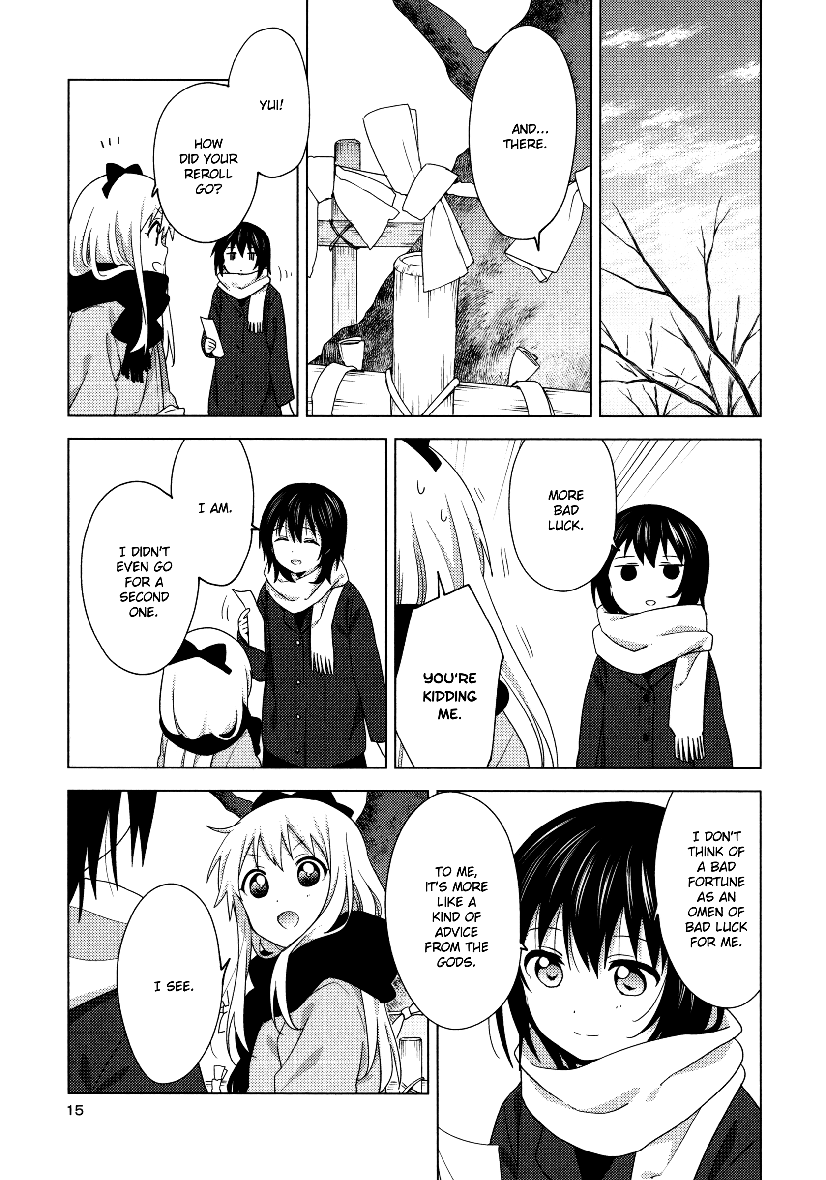 Yuru Yuri - Vol.19 Chapter 158.5: Omikuji Photograph