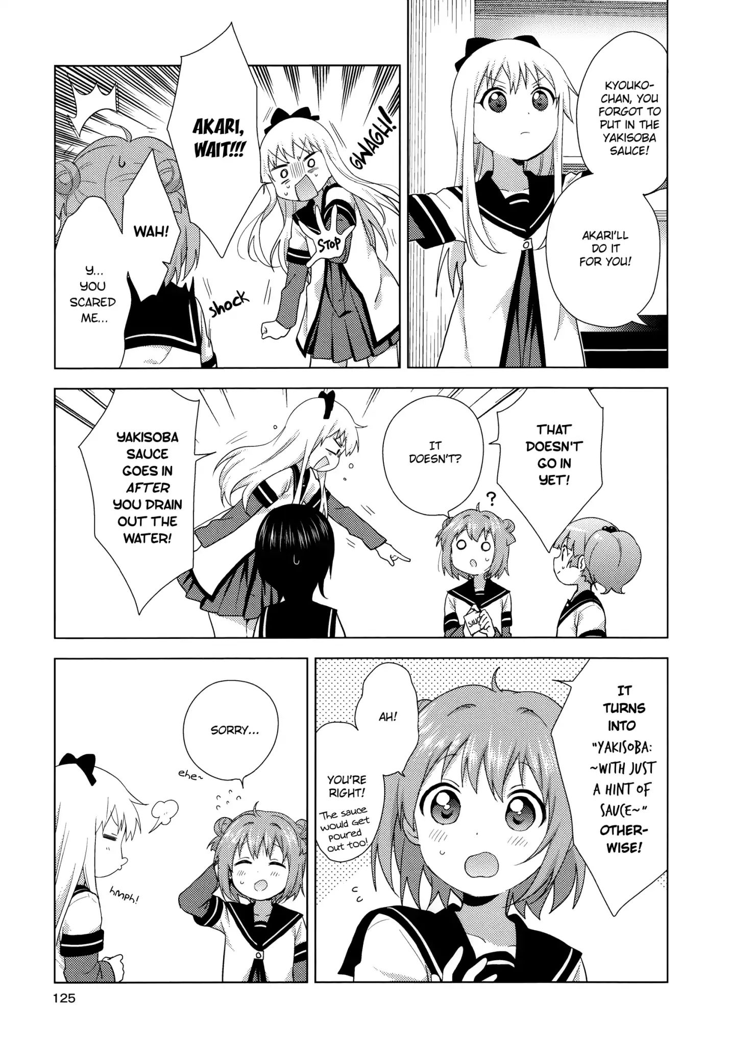 Yuru Yuri - Vol.16 Chapter 127: Three-Minute Cooking!!