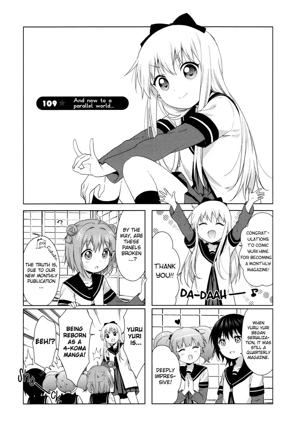 Yuru Yuri - Vol.15 Chapter 109: And Now To A Parallel World...