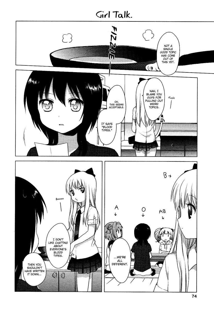 Yuru Yuri - Vol.2 Chapter 22: A Story About How The Homework Of Life Continues Even After Summer Homework Is Over